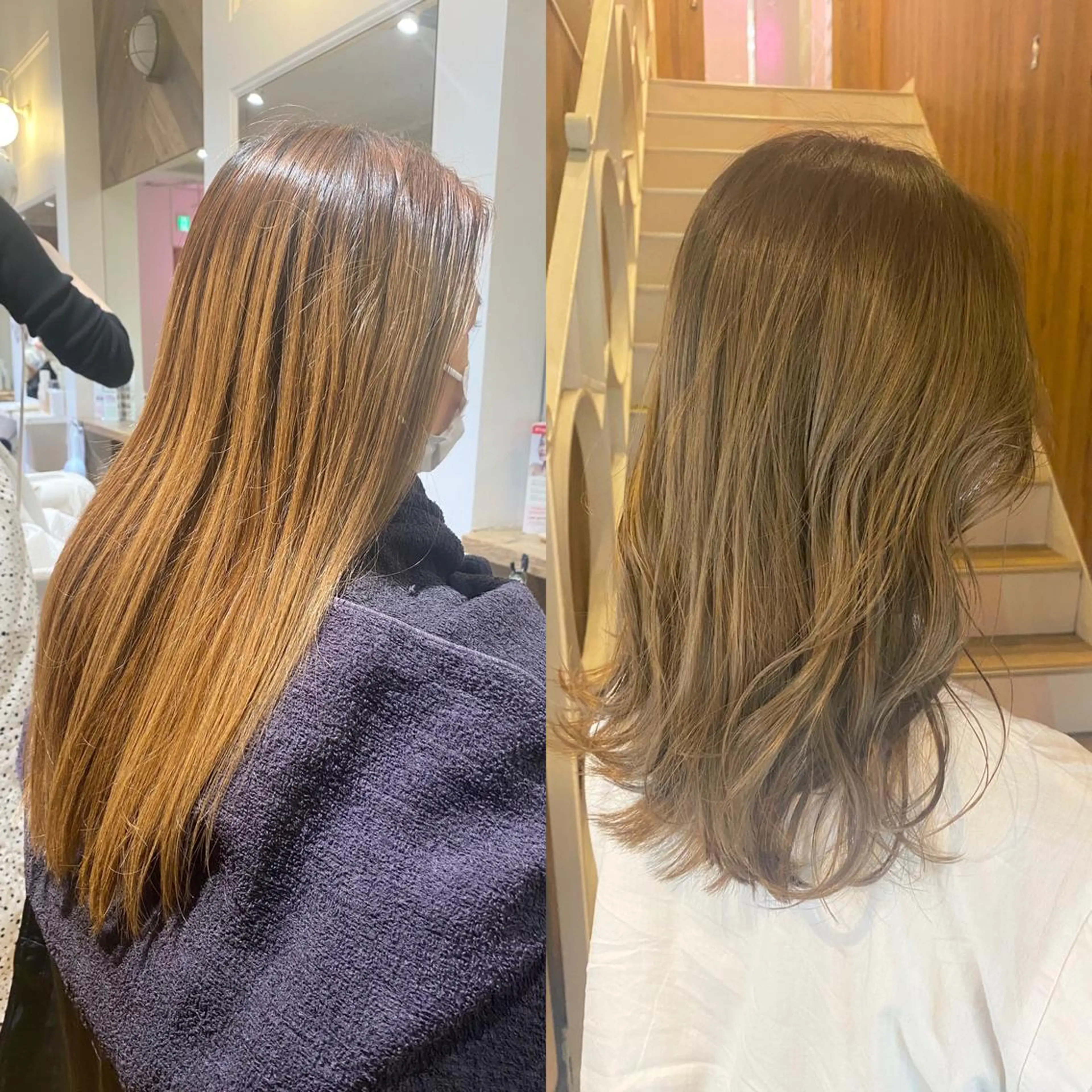 ロング カラー パーマ ヘアアレンジ カット ヘアカラー トリートメント 暗髪透明感カラー/ インナー/小島良太のヘアスタイル