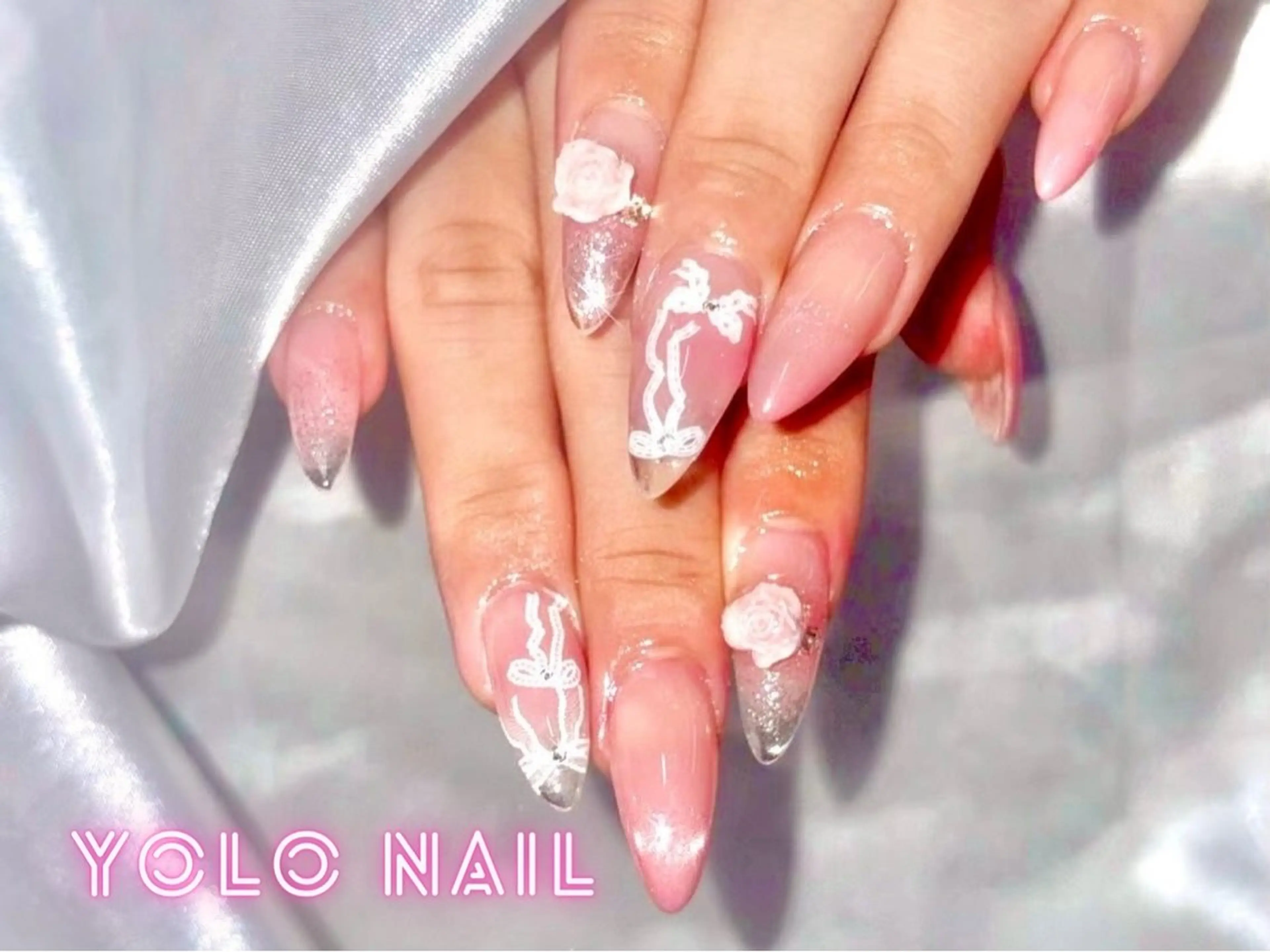 ネイル 持ち込み ハンドネイル YOLONAIL心斎橋店所属・田本 和音のネイルデザイン