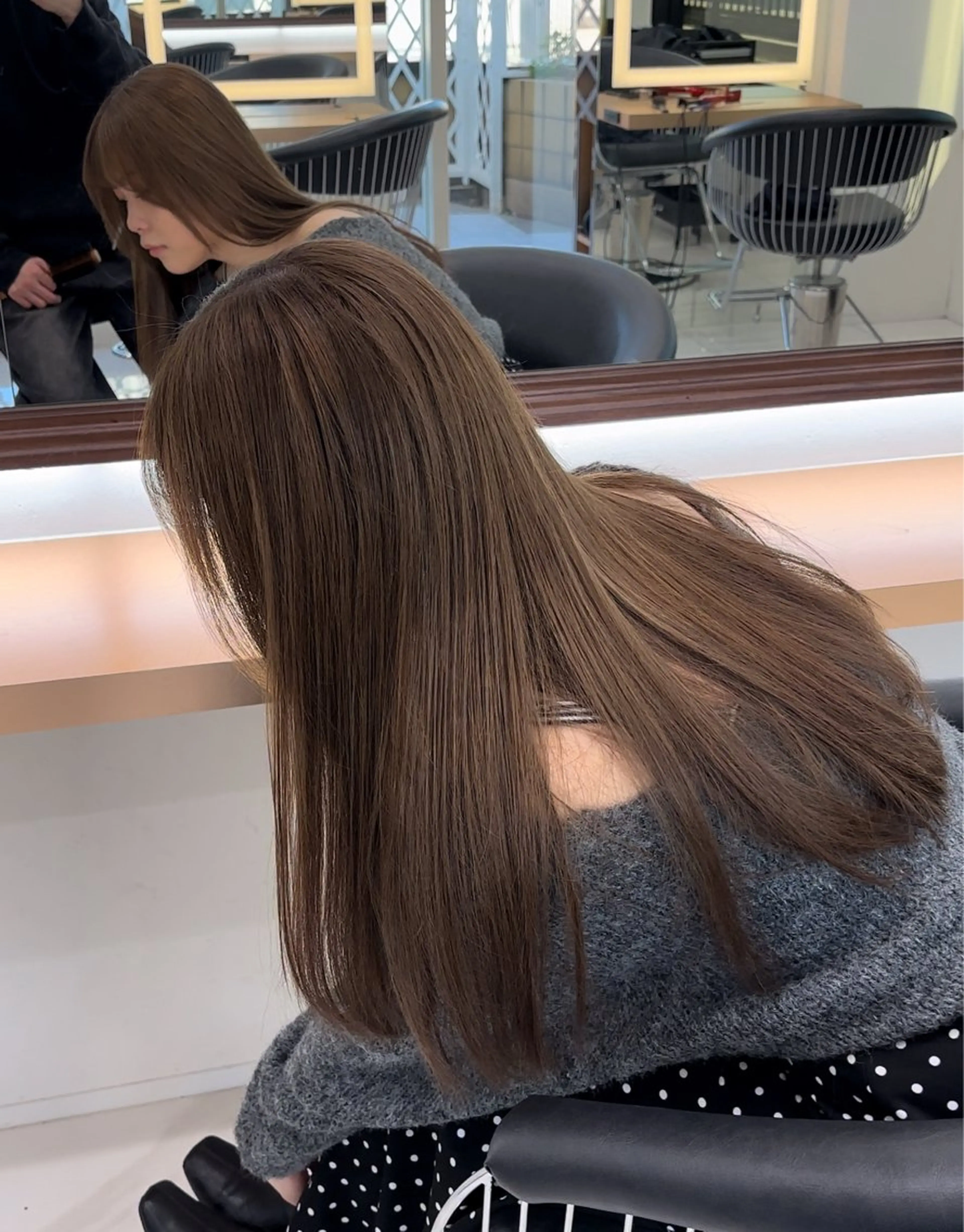 カラー ブラウンカラー 🎀rina 🎀のヘアスタイル