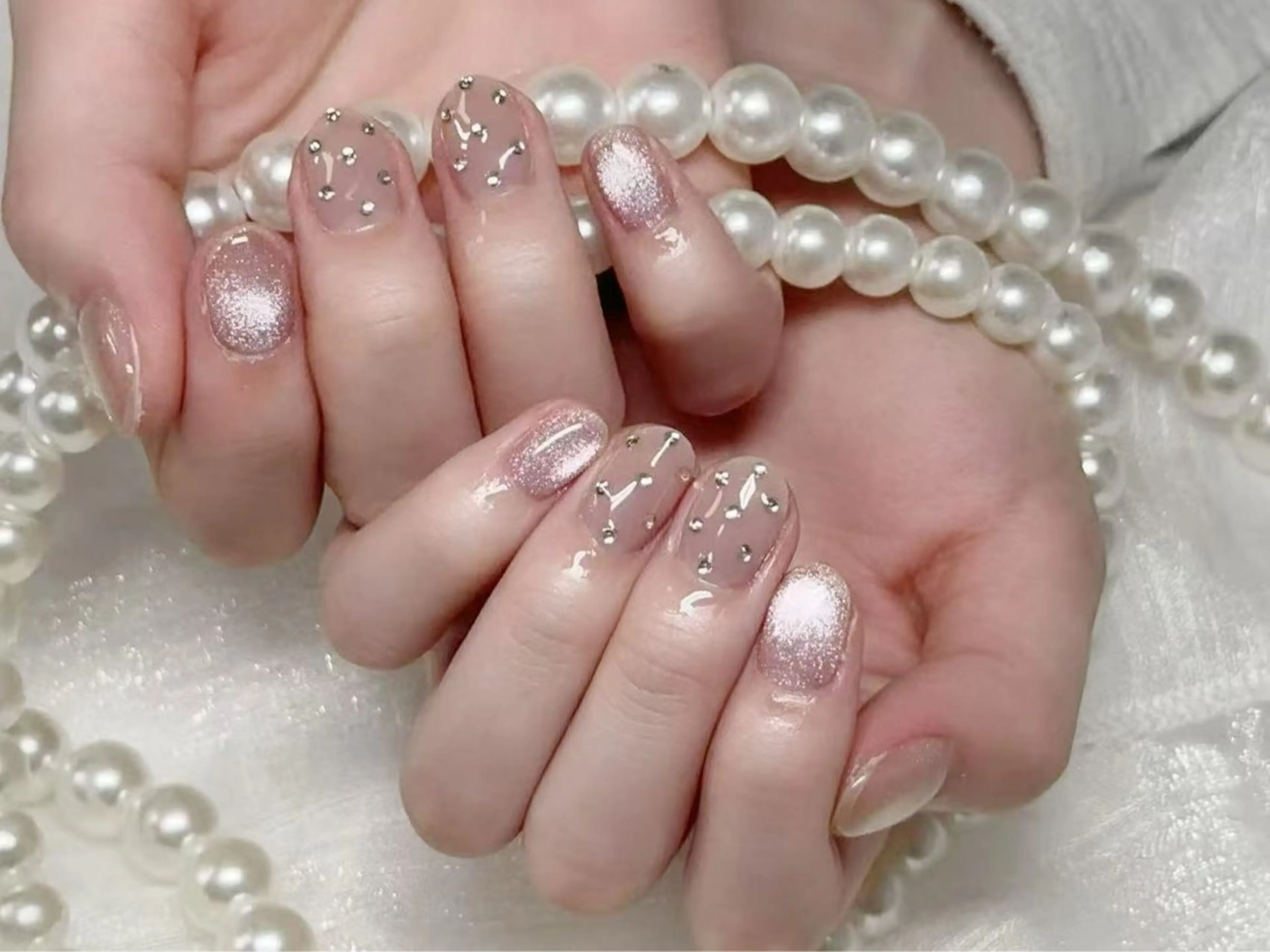ネイル クリアネイル 成人式 フラッシュネイル フットネイル フレンチネイル 💫KASUMI 💅のネイルデザイン