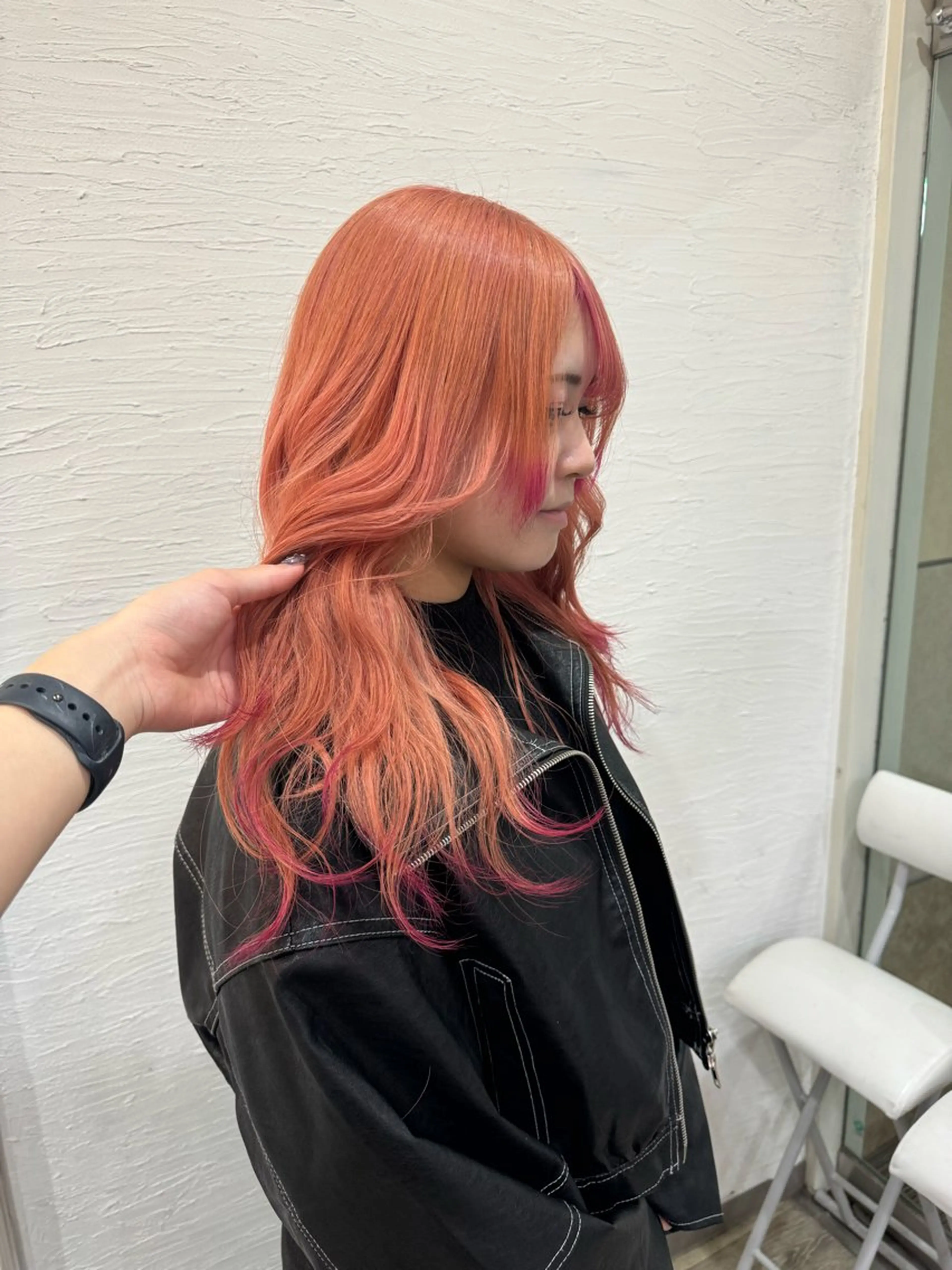 ロング カラー ミユル/ ブリーチカラー🎀✨のヘアスタイル