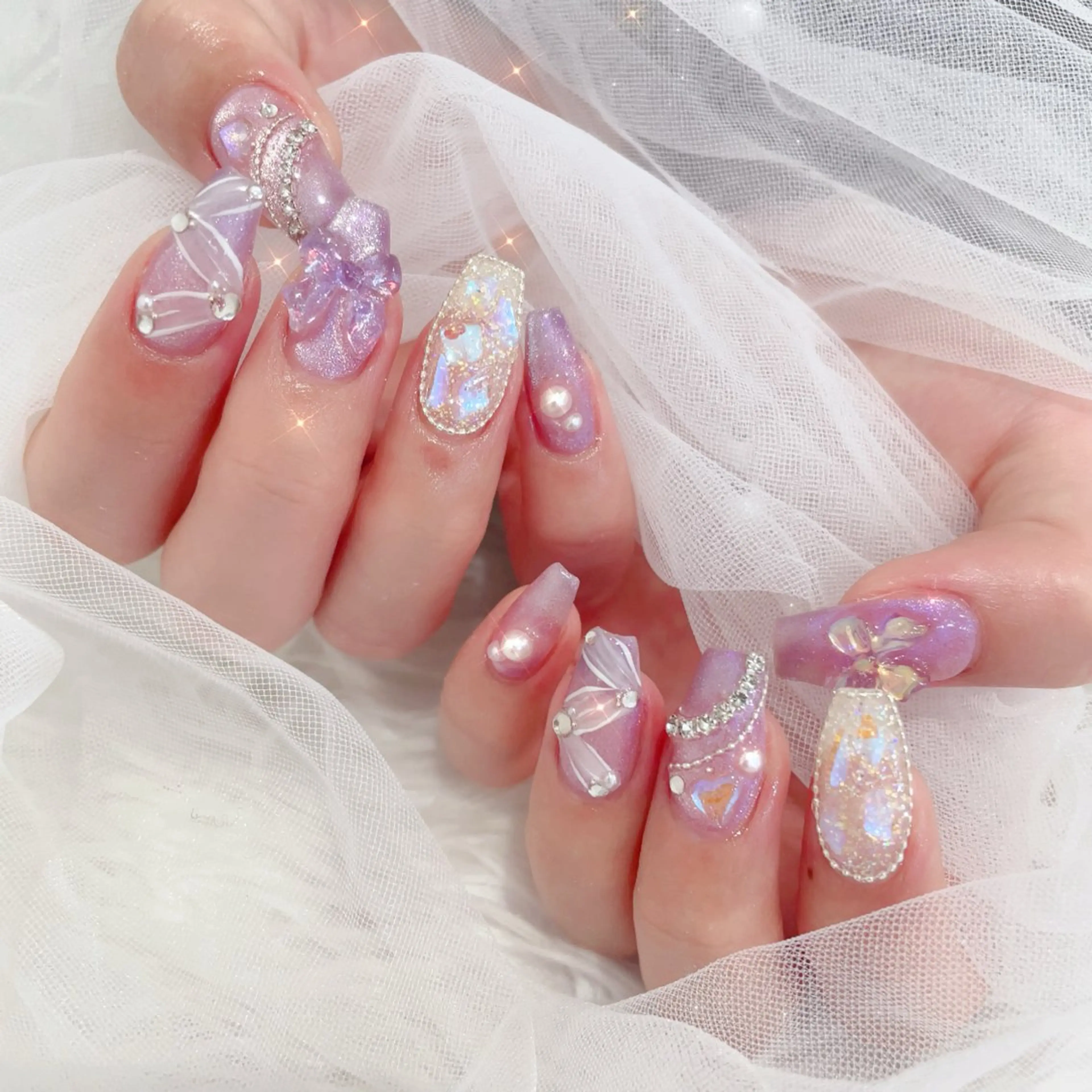 ミディアム ハンドネイル cho nailのネイルデザイン