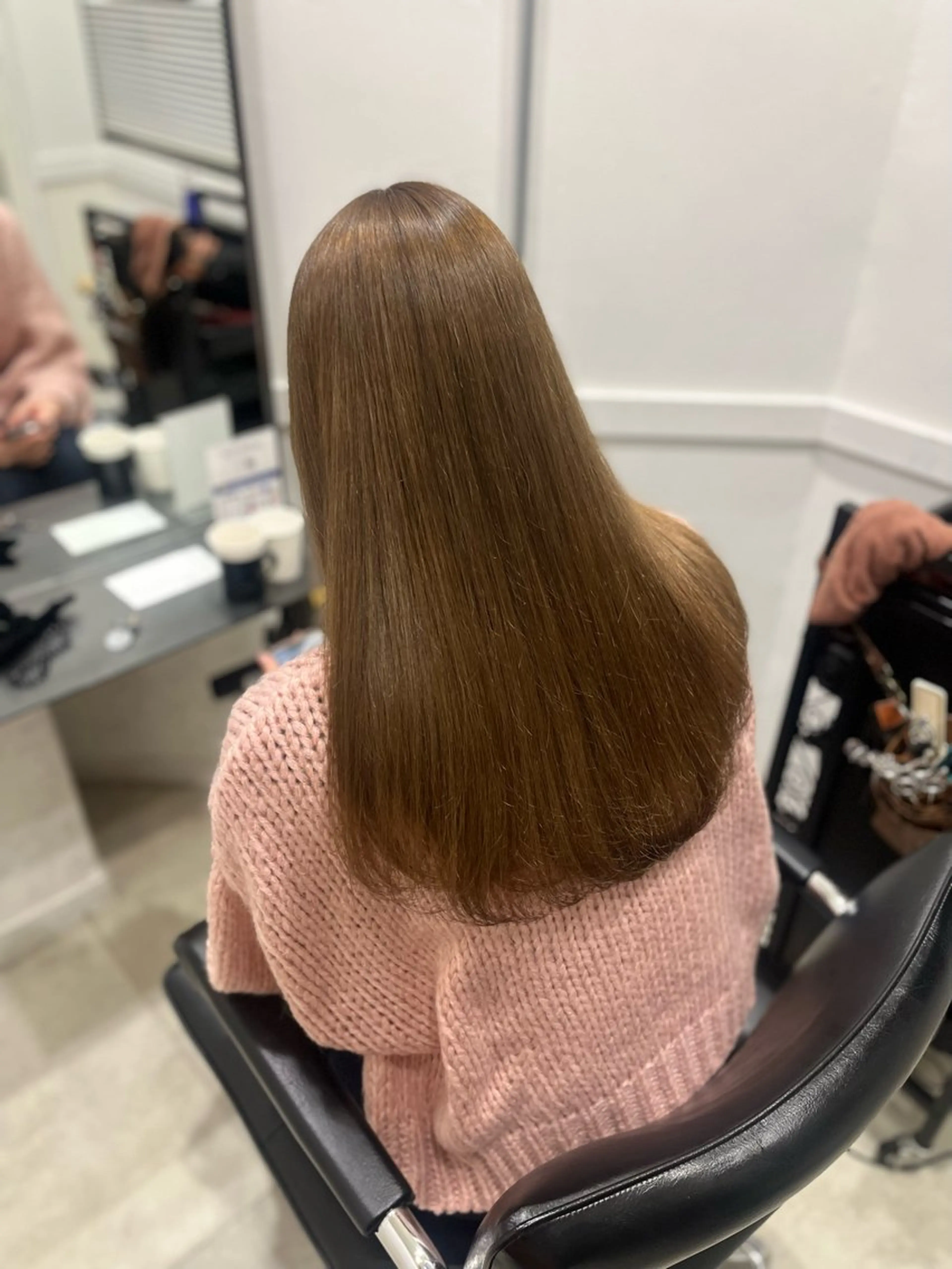 ロング カラー ブリーチ 透明感カラー ブリーチなしカラー 髪質改善 トリートメント ヘアカラー トリートメント Go   Today シェアサロン　横浜店所属・【ただの天才 🎨】のヘアスタイル