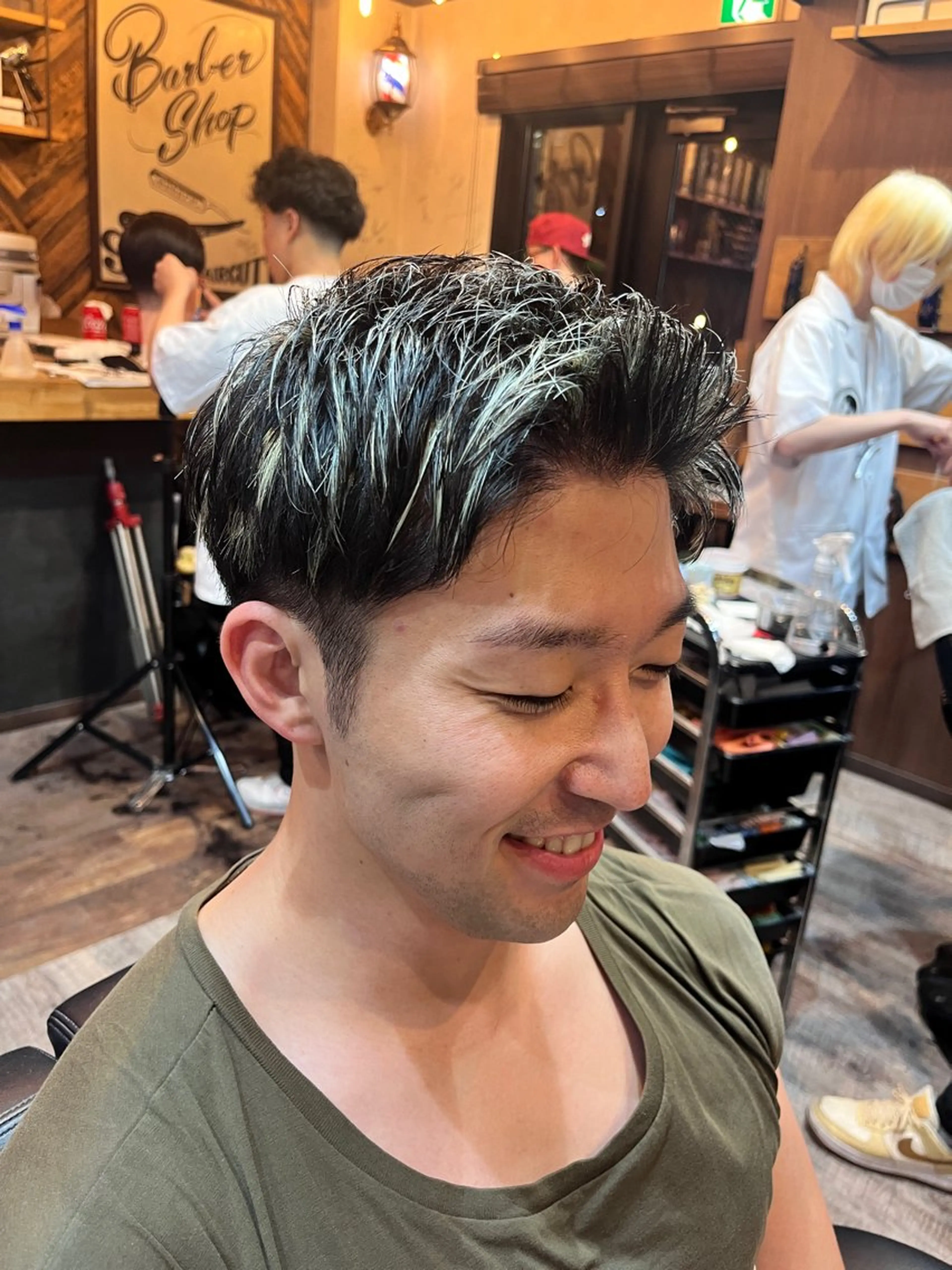 カラー メンズ barber shop SUBARU所属・カットモデル募集中！ 澤田　葵のヘアスタイル