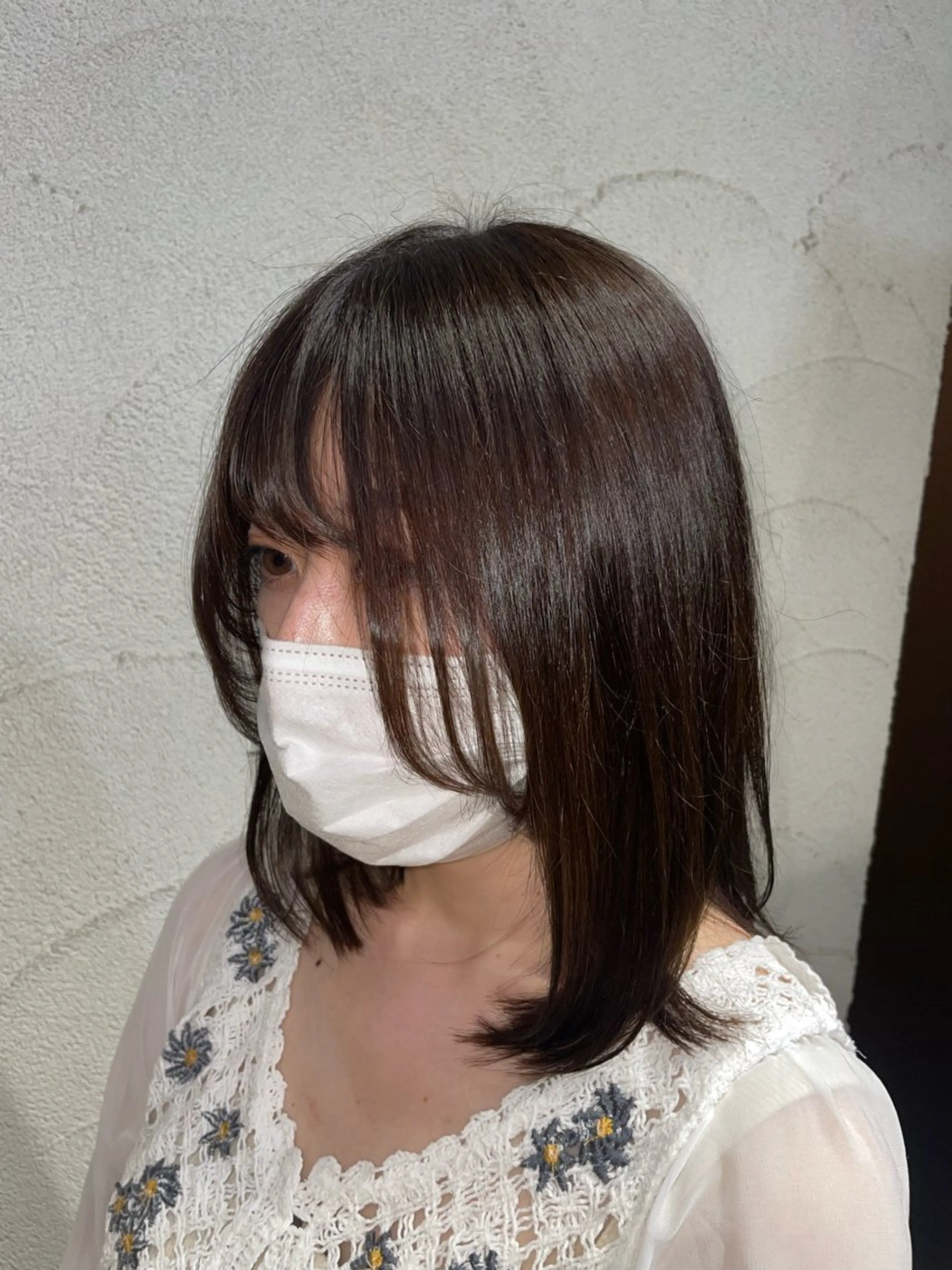 ミディアム ash  takasaki所属・大塚 友茉のヘアスタイル
