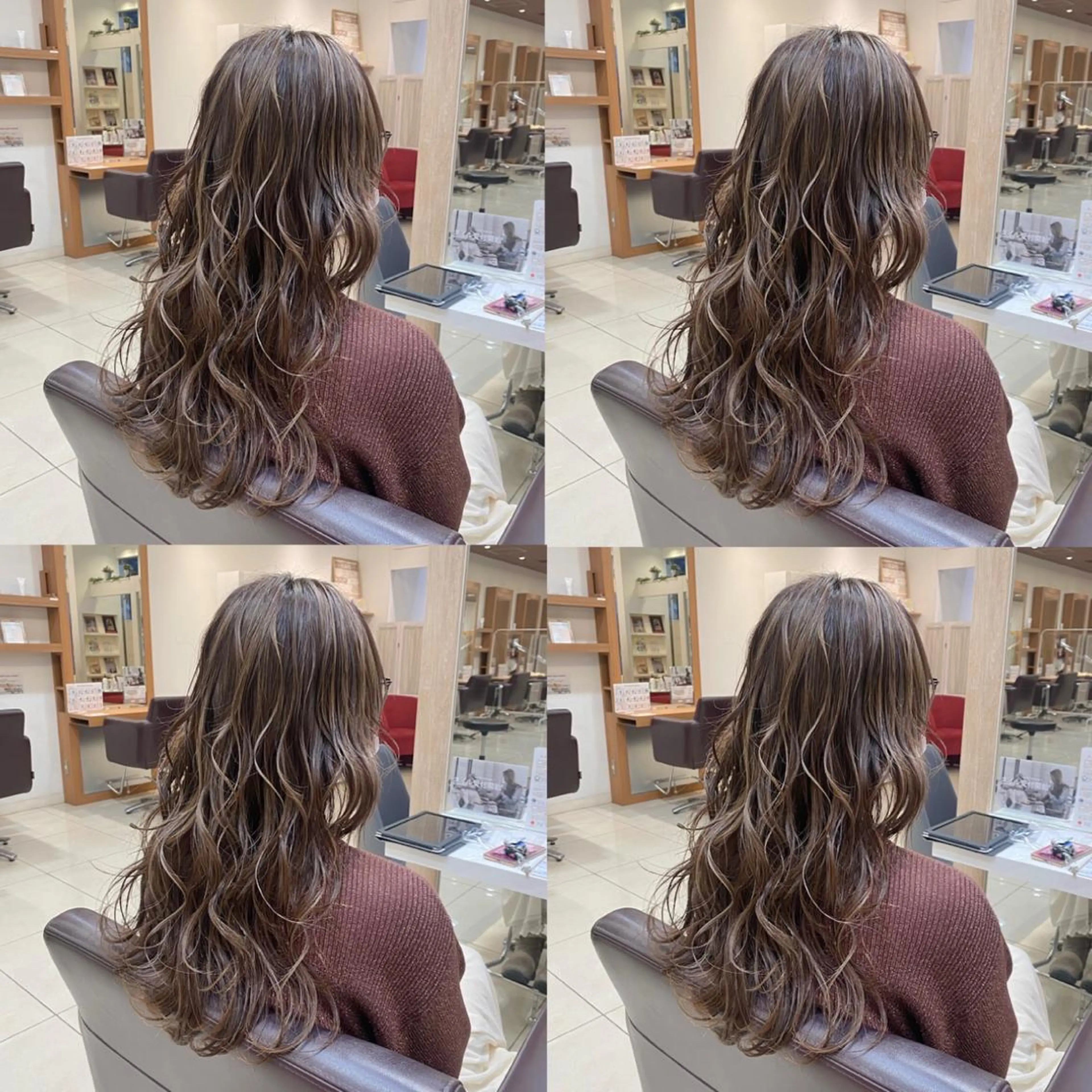 ロング カラー ヘアカラー トリートメント 【カラー指名No 1✨】原田響のヘアスタイル