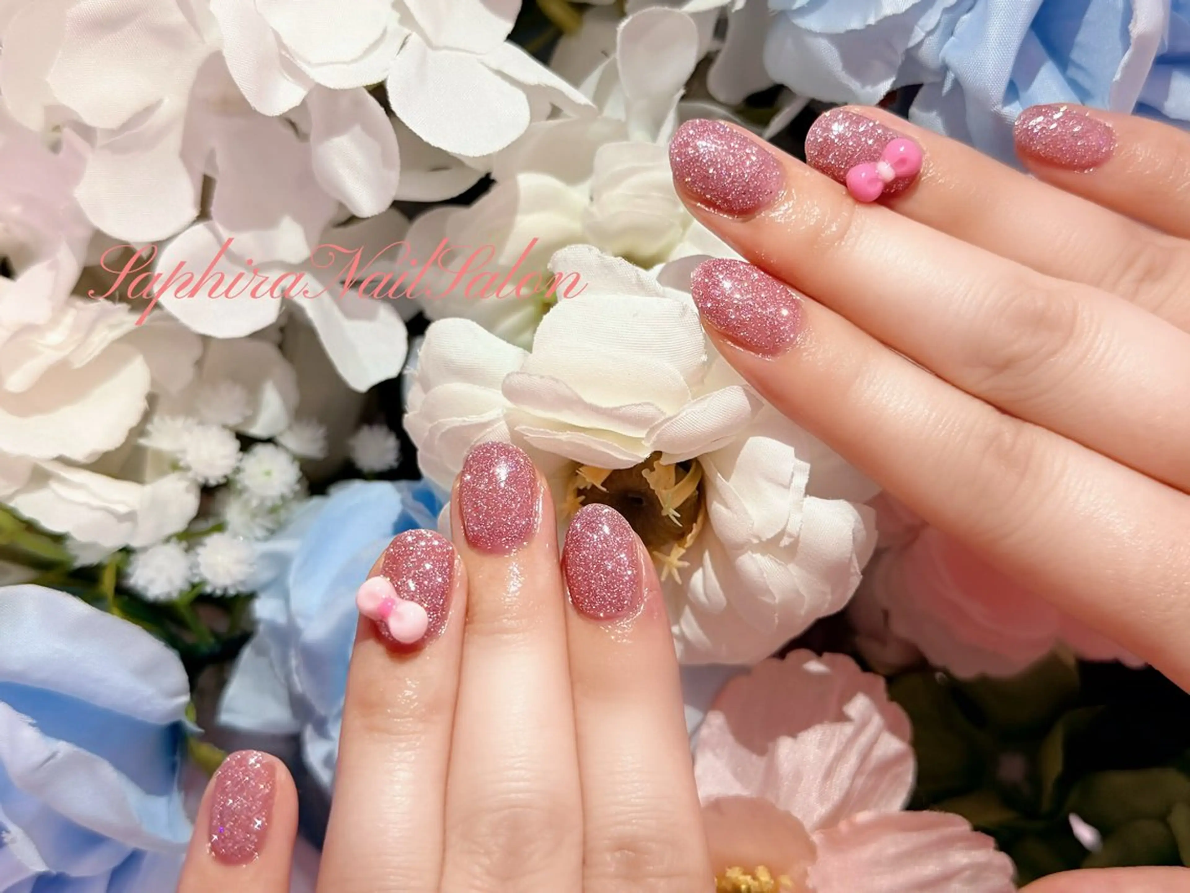 カラー ハンドネイル Saphiraネイル サロン錦糸町のネイルデザイン