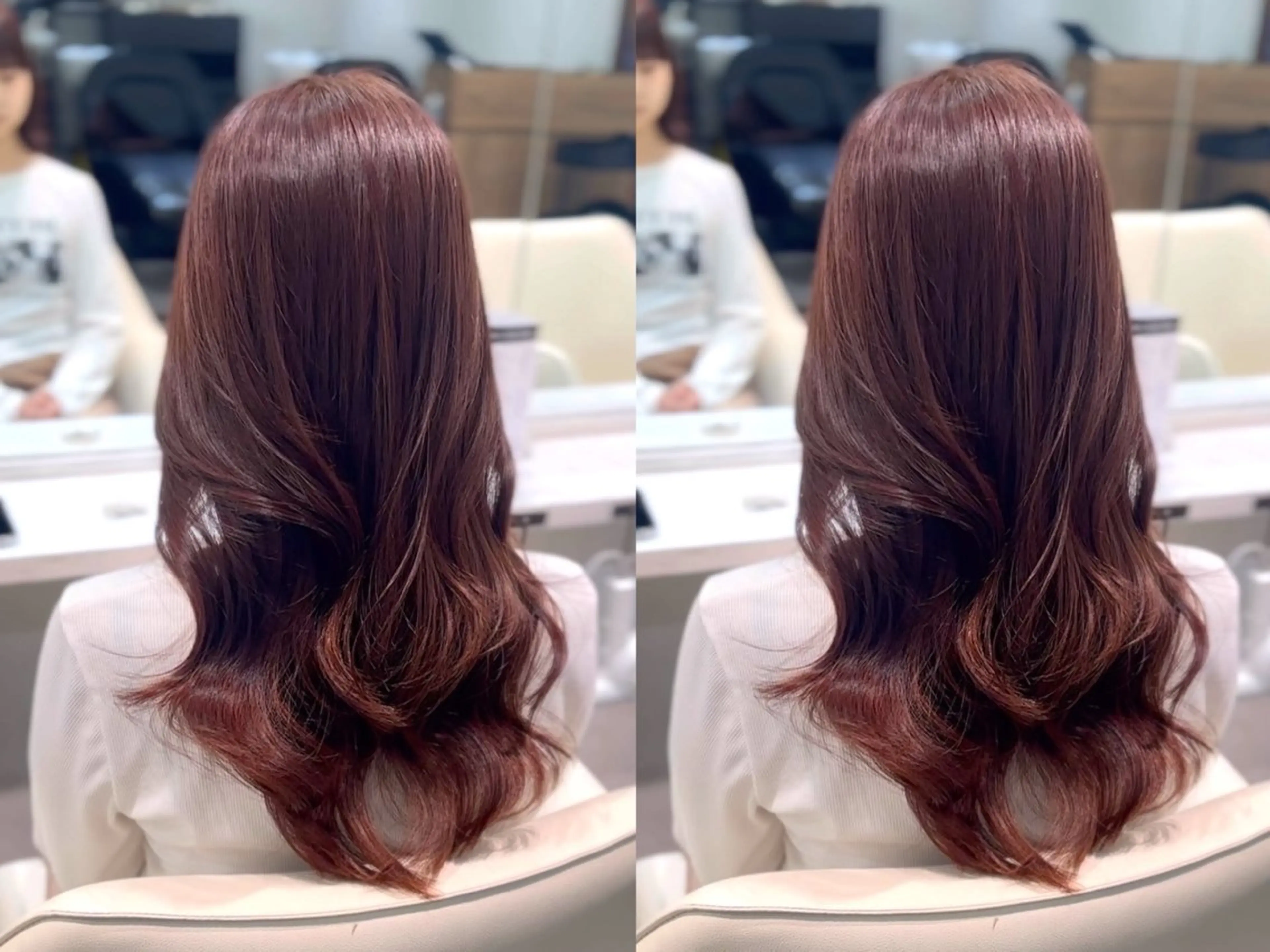 ロング 韓国ヘア透明感カラー / マイカ🍒のヘアスタイル