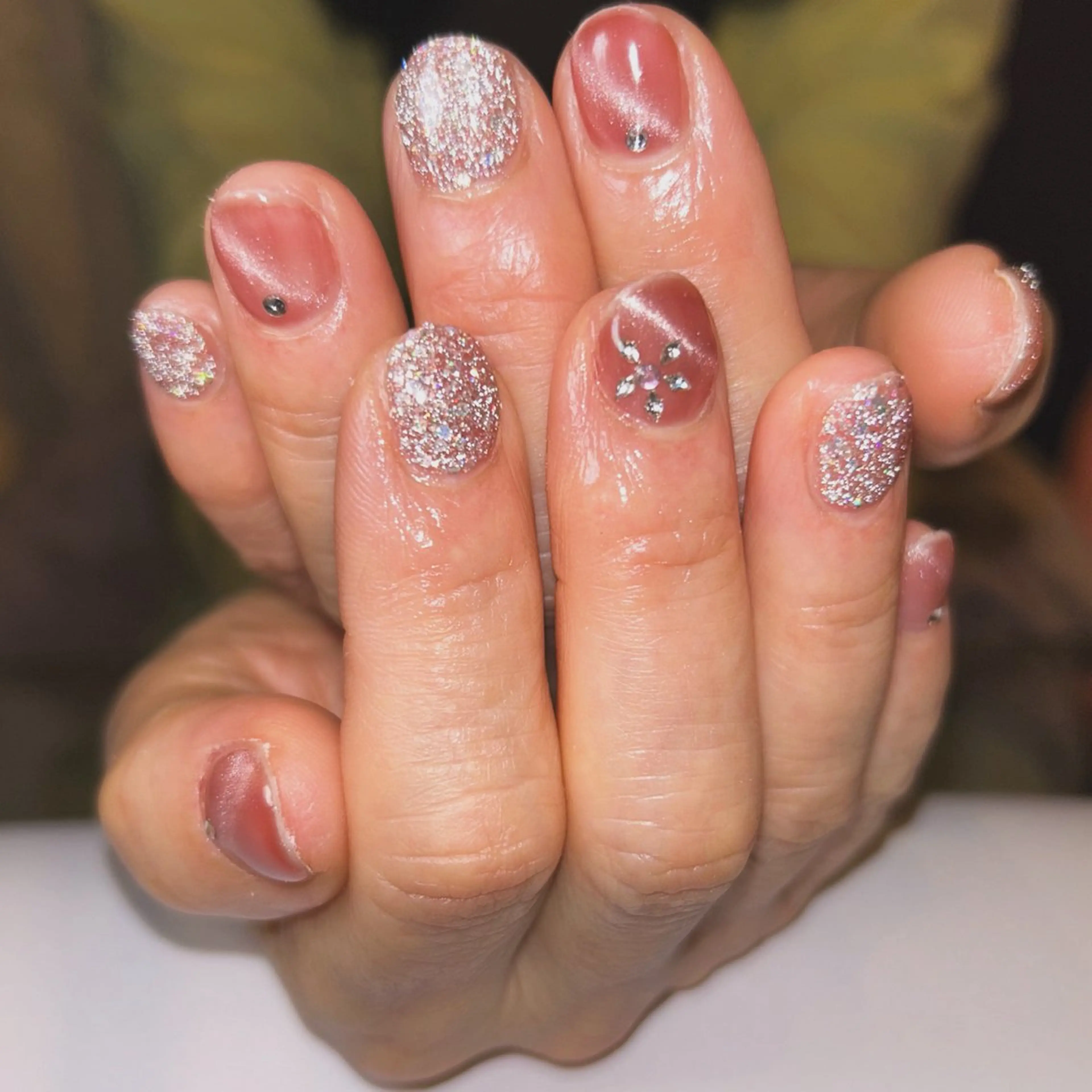 ネイル 持ち込み ハンドネイル ハンドケア Amys nail ハナのネイルデザイン