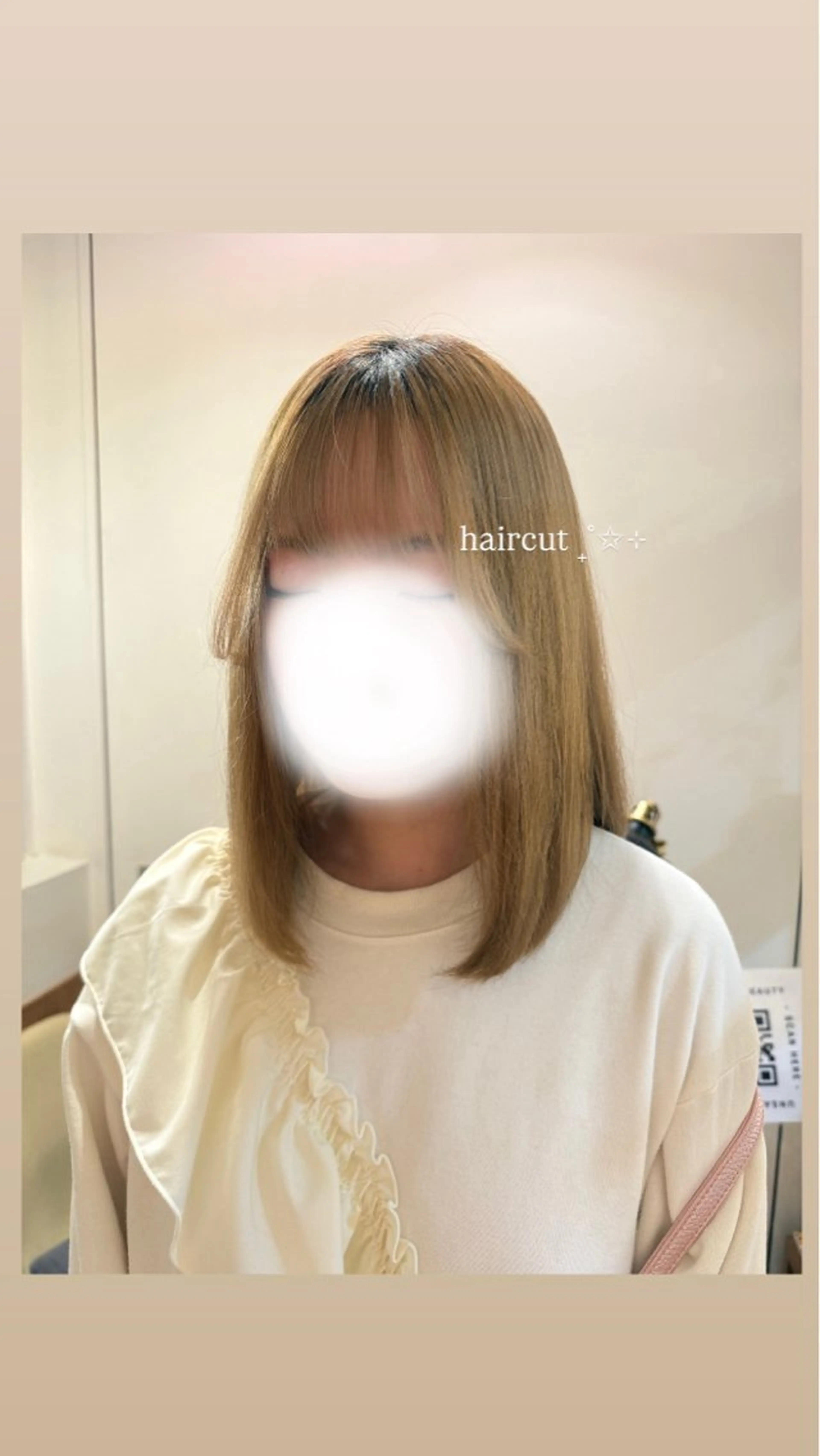 ミディアム sakura カットモデル募集💖のヘアスタイル