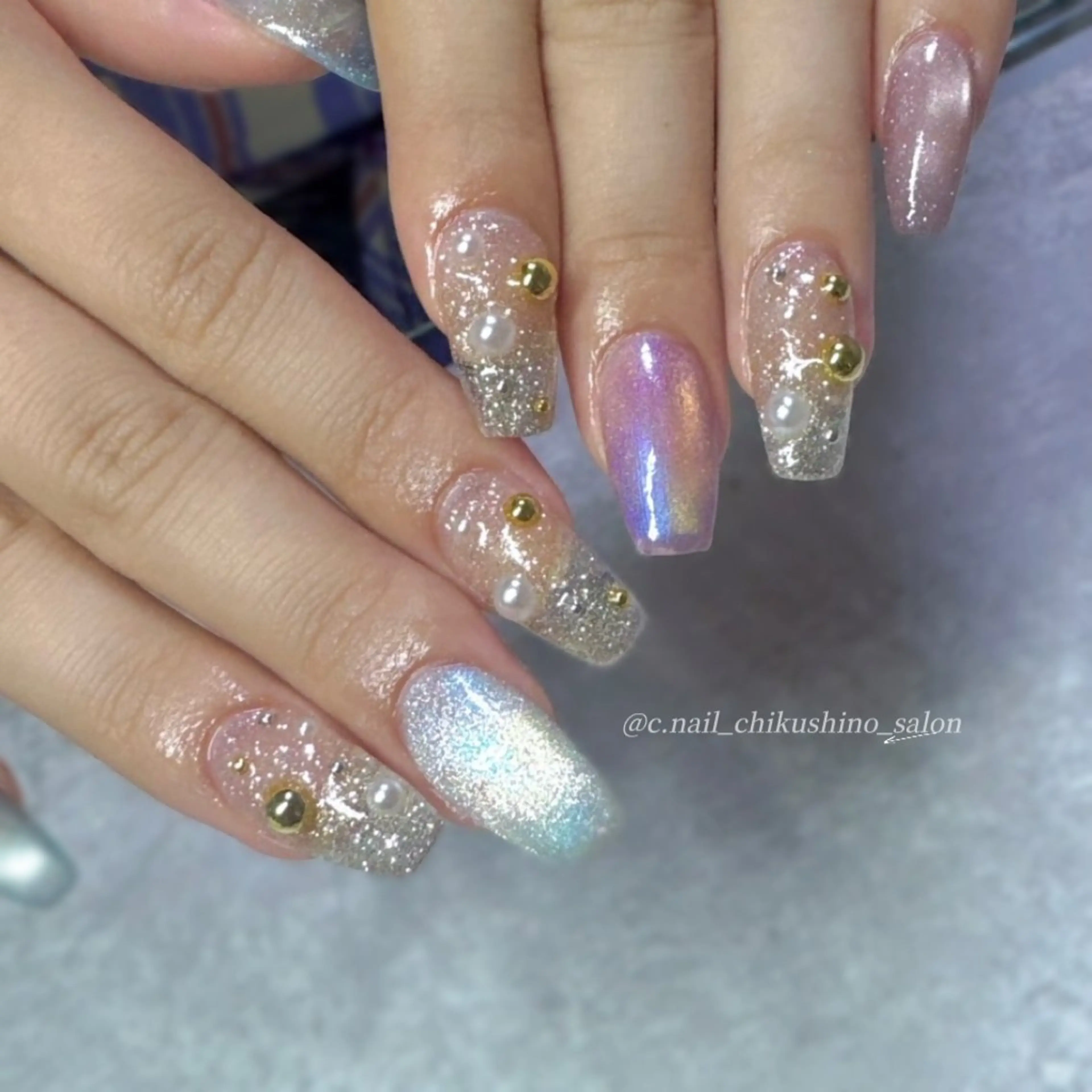 ネイル ハンドネイル C.Nail &EYE筑紫駅のネイルデザイン