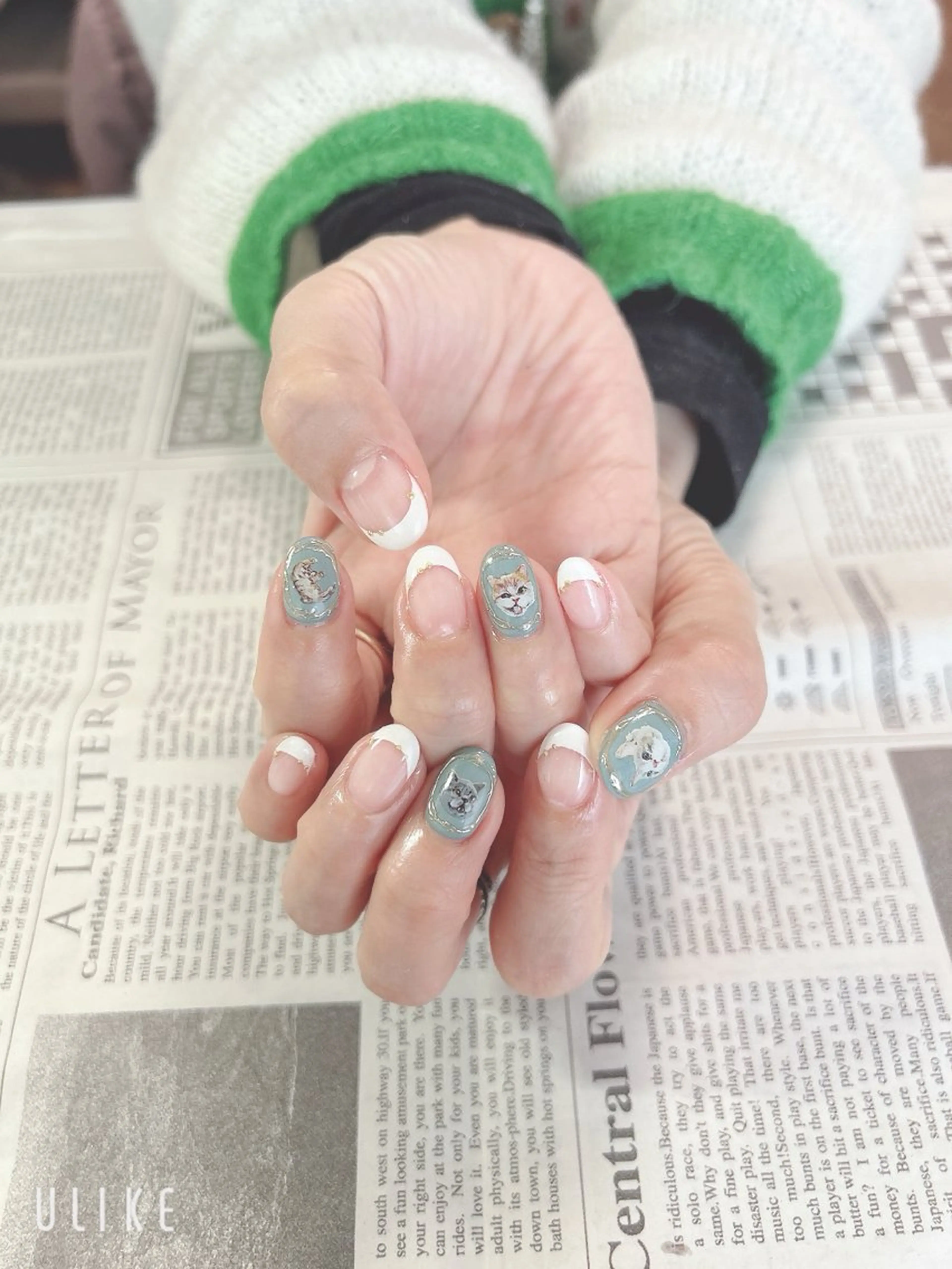 ネイル ハンドネイル ハンドケア 森山 舞のネイルデザイン