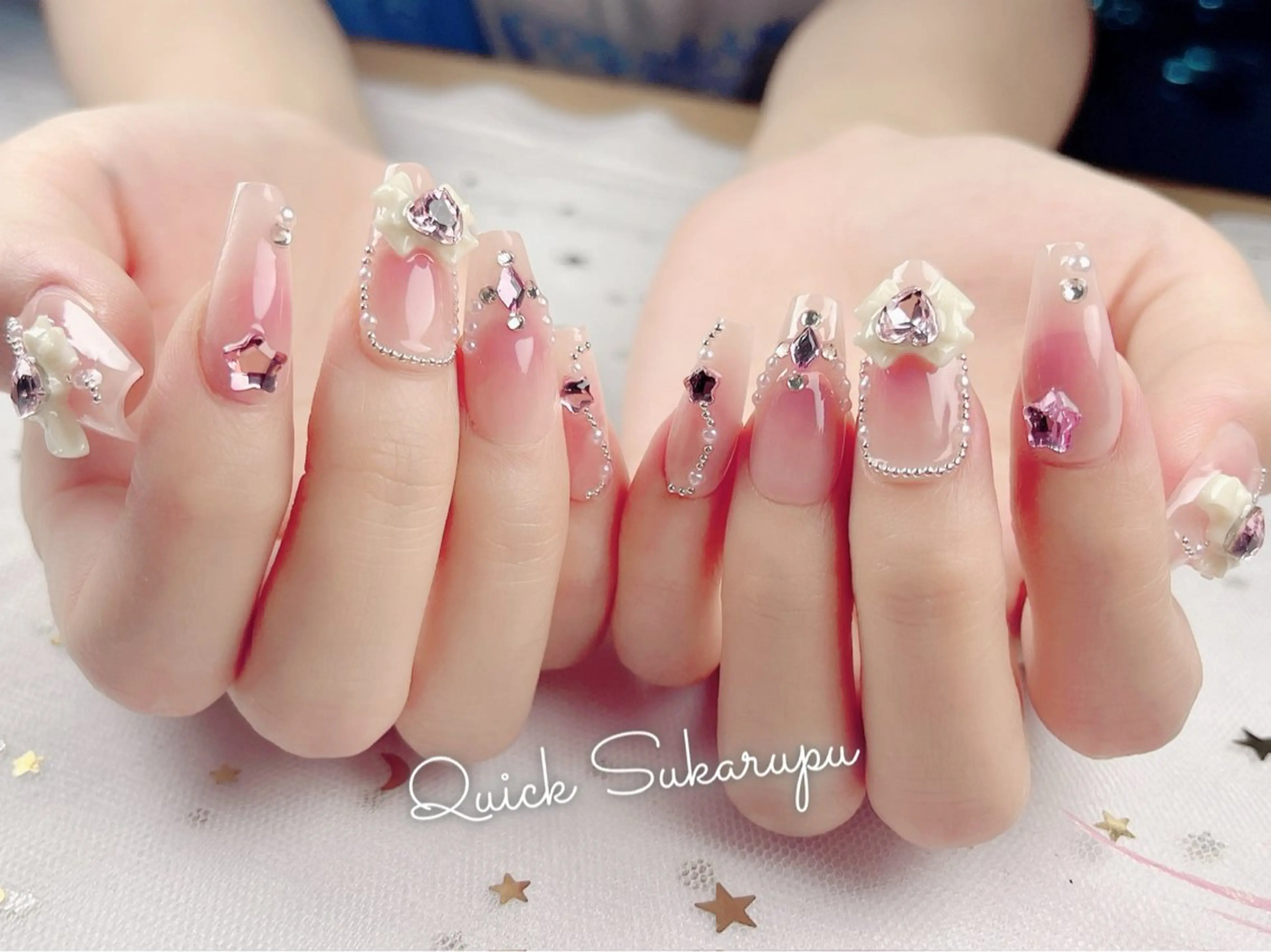 ネイル ハンドネイル Quick Sukarupu新宿のネイルデザイン