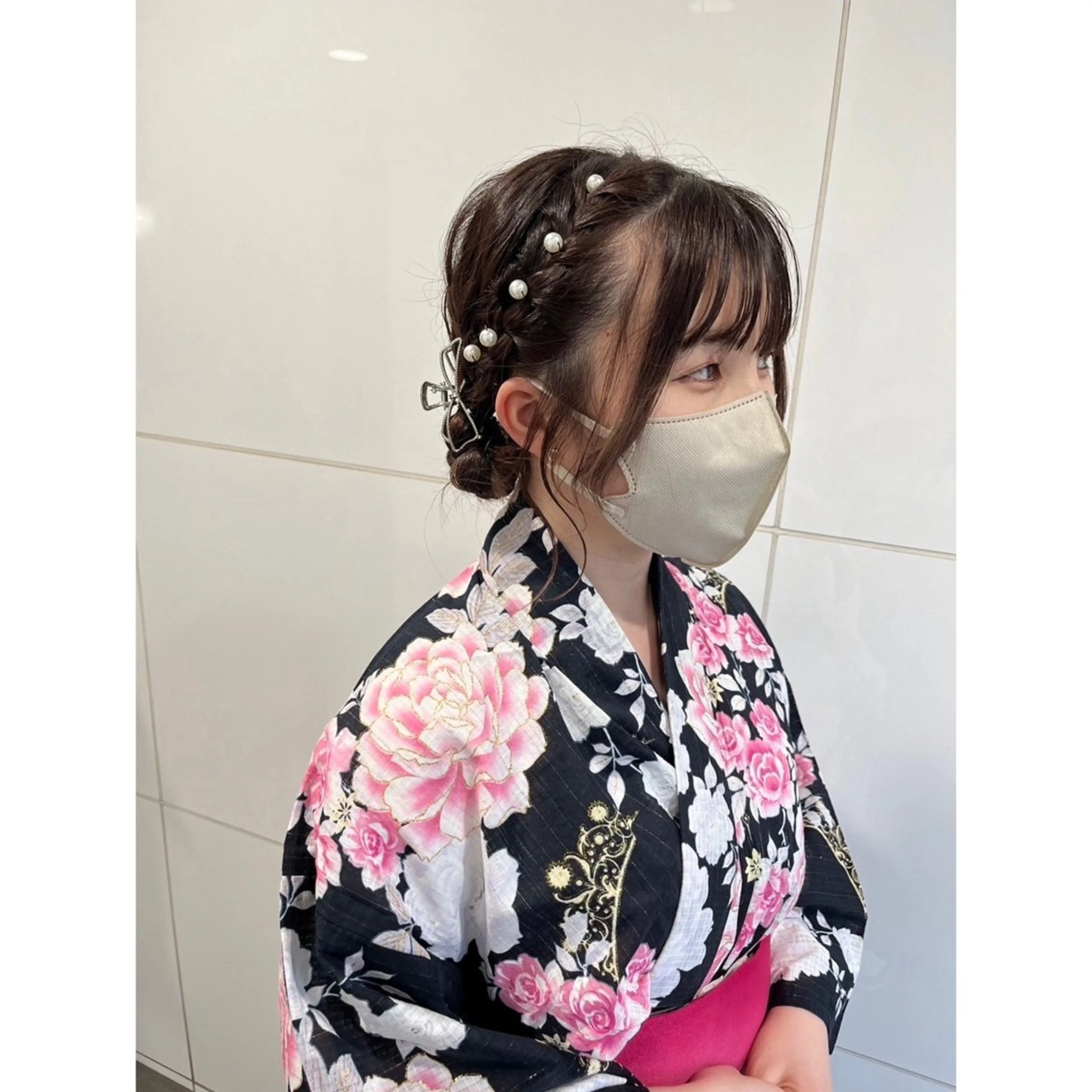 ヘアアレンジ ヘアセット 韓国ヘア 🎀中川綾乃🎀のヘアスタイル