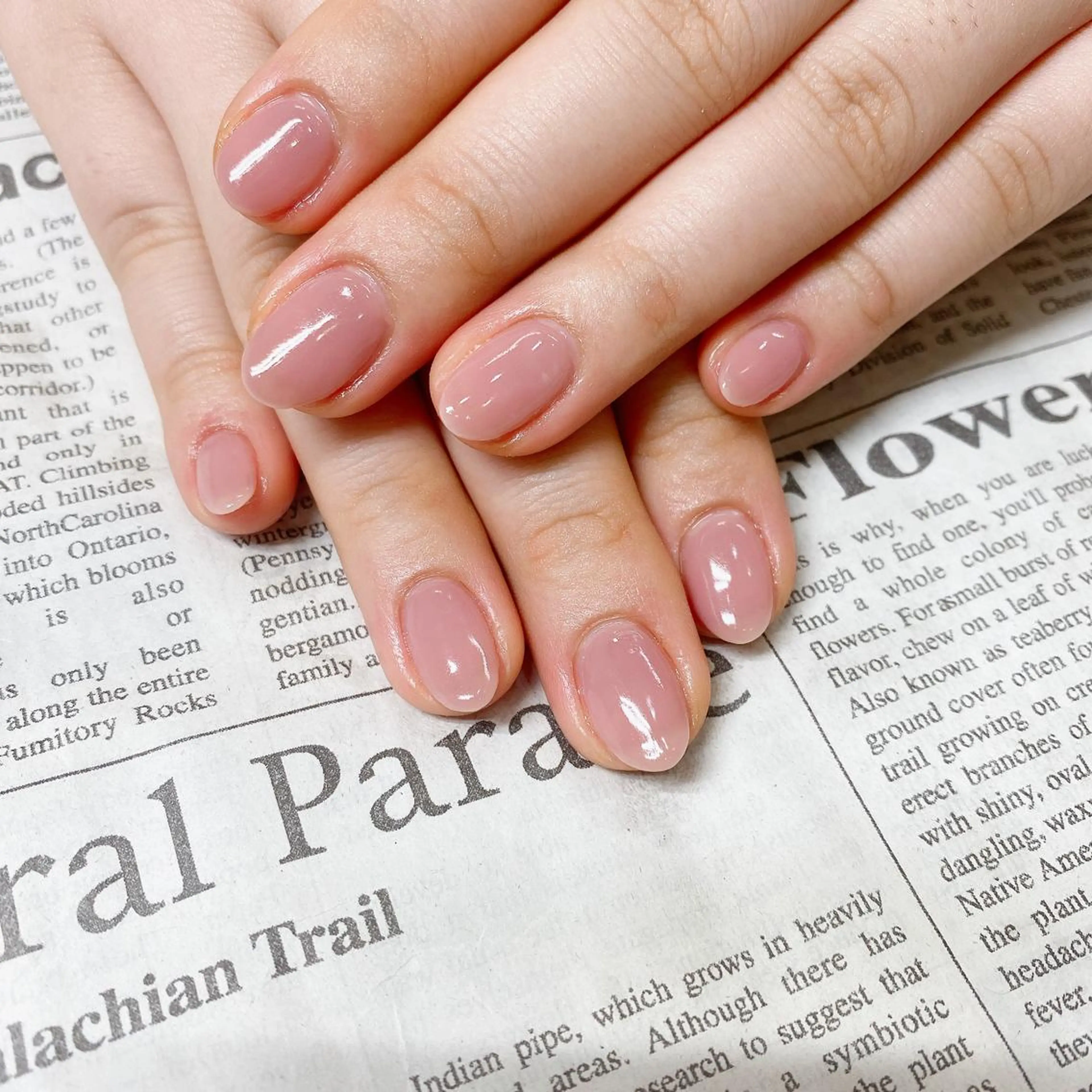 ネイル ワンカラーネイル Grace naoのマツエク・マツパデザイン