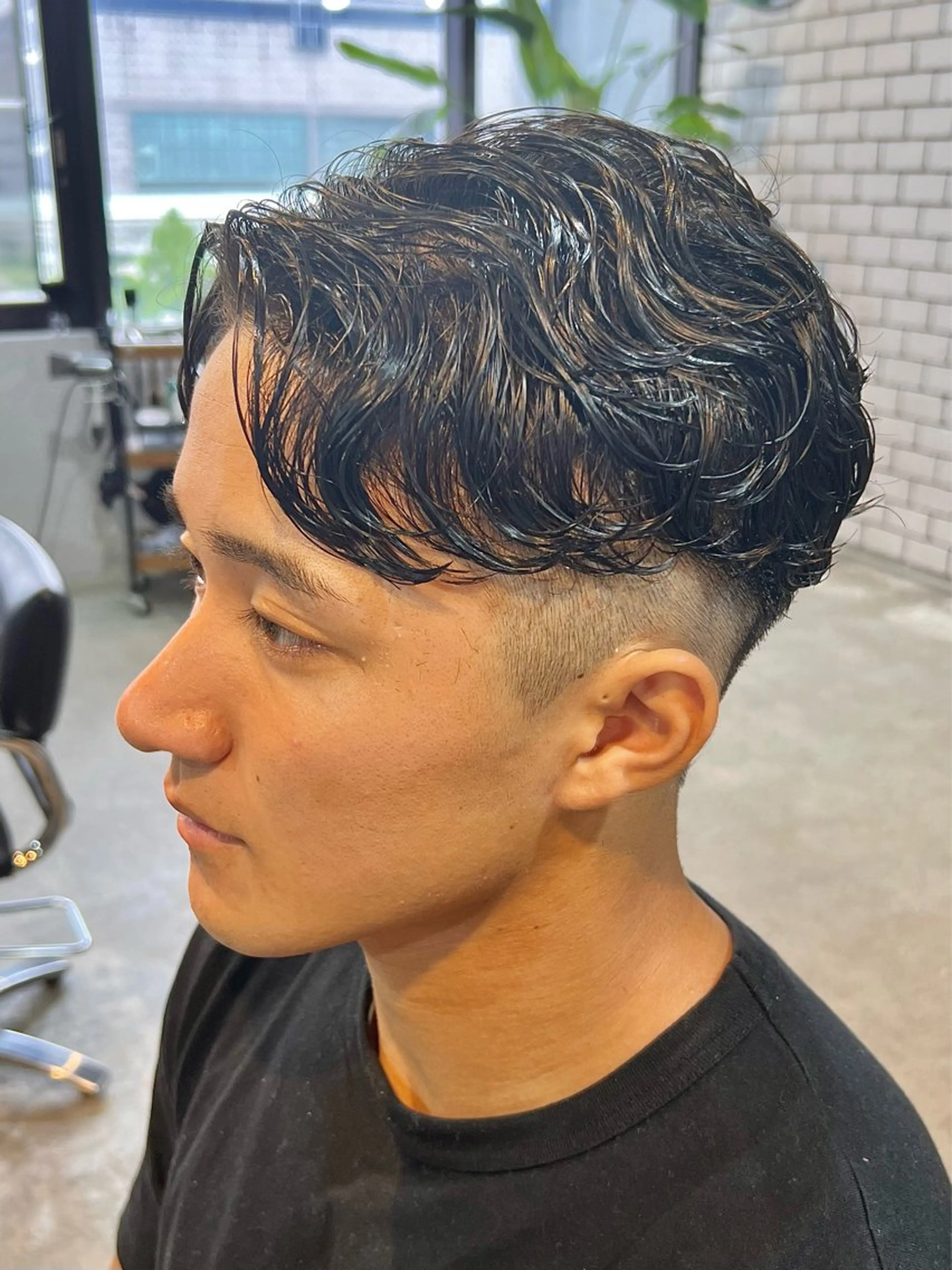 ショート パーマ メンズ カット パーマ ヘッドスパ men’s salon NOA solte. 【メンズサロン ノアソルテ】所属・メンズパーマ職人 加藤 弘貴のヘアスタイル