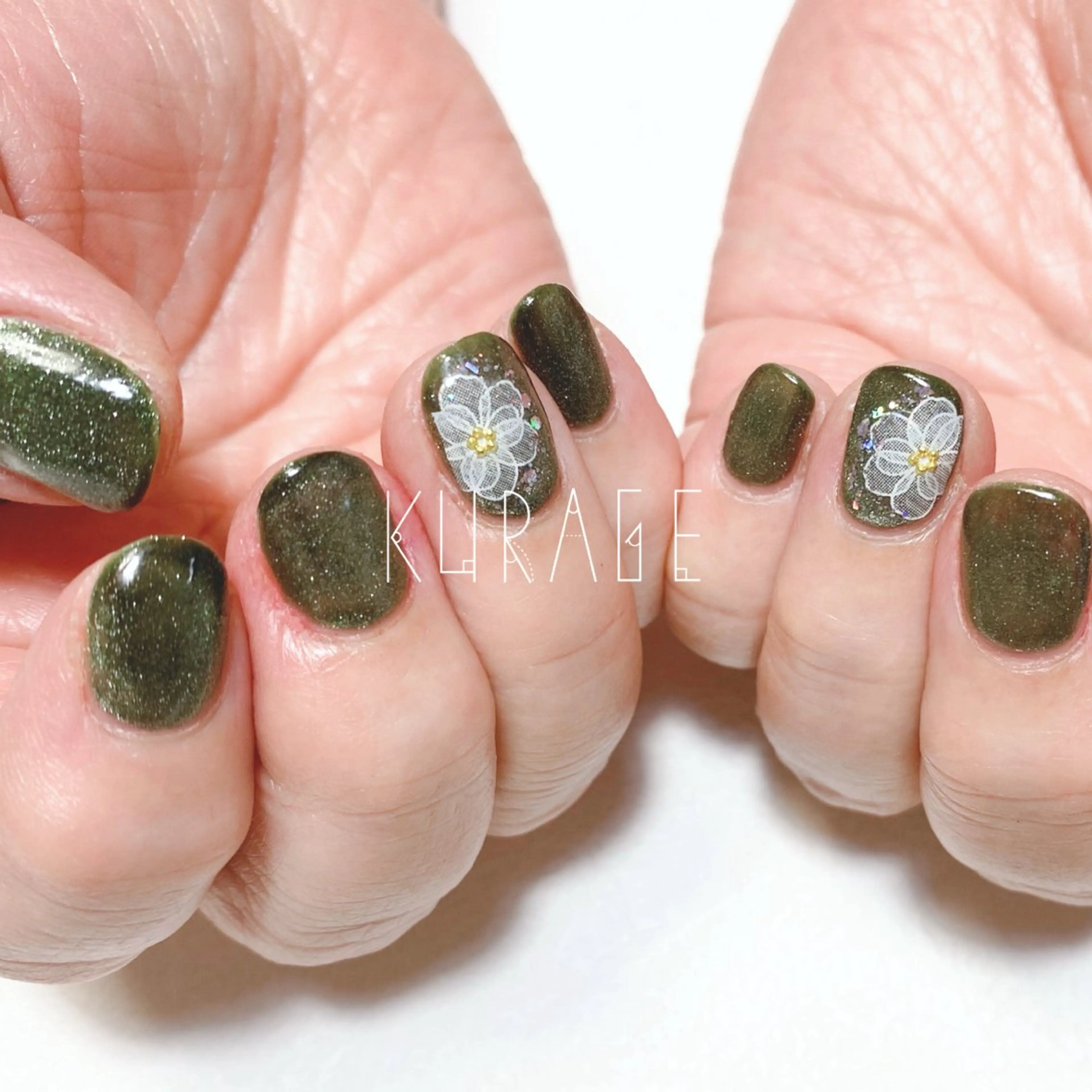 ネイル ハンドネイル private salon 海月のネイルデザイン