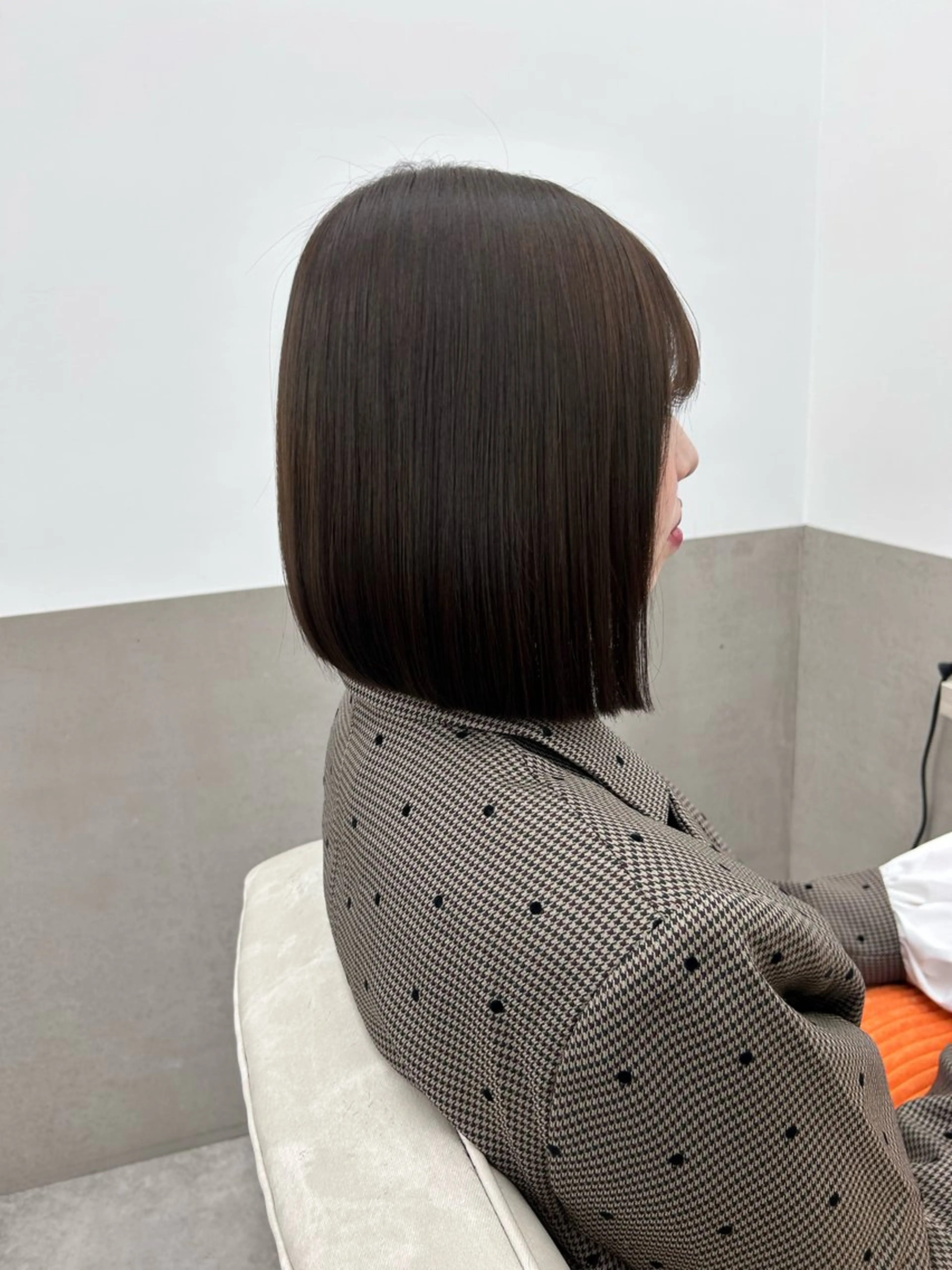 【人気No.2】❣️艶感カラー＋プレミアムケアトリートメントの写真