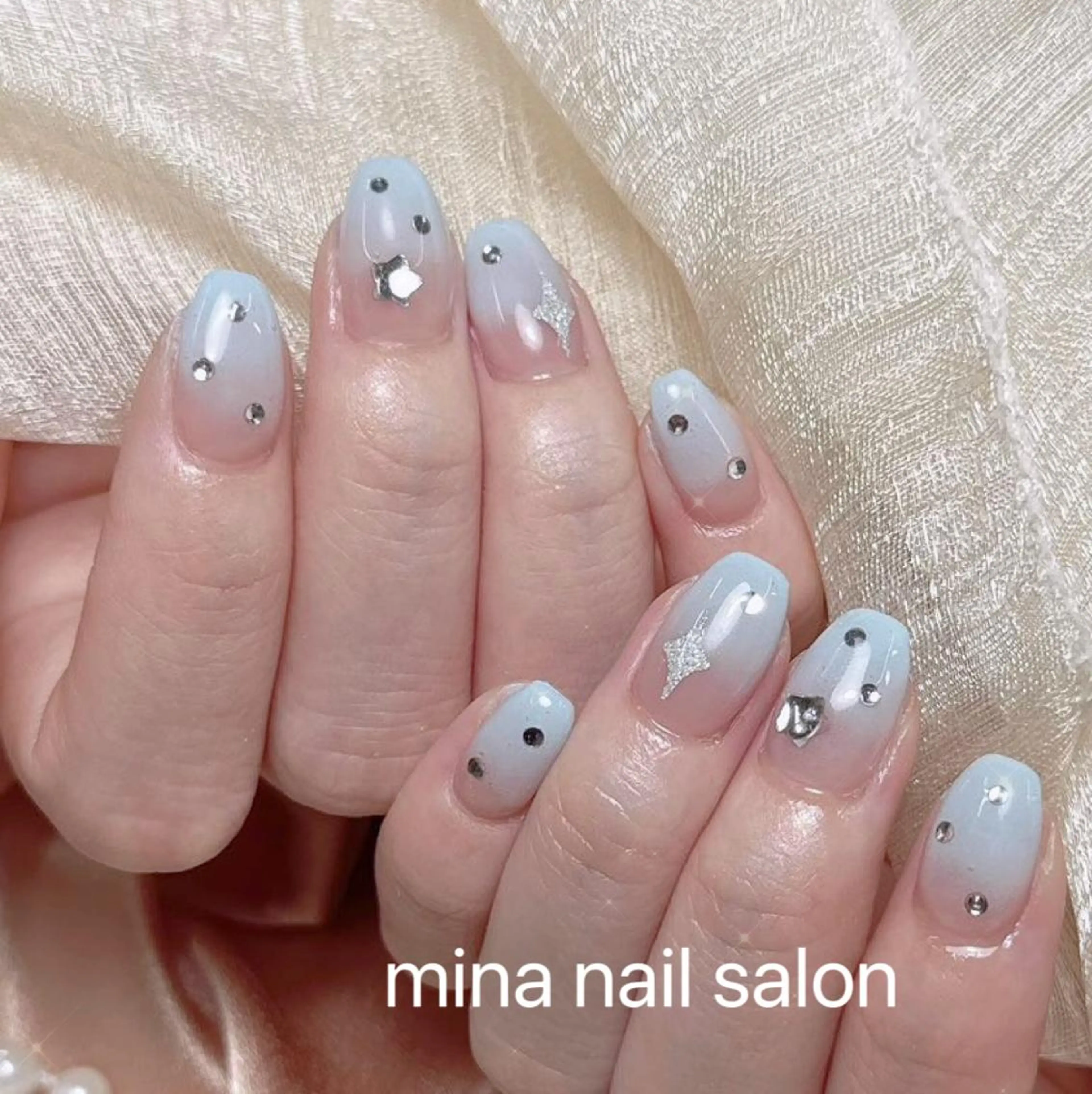 ネイル Mina🧸 韓国風ネイル🎀のネイルデザイン