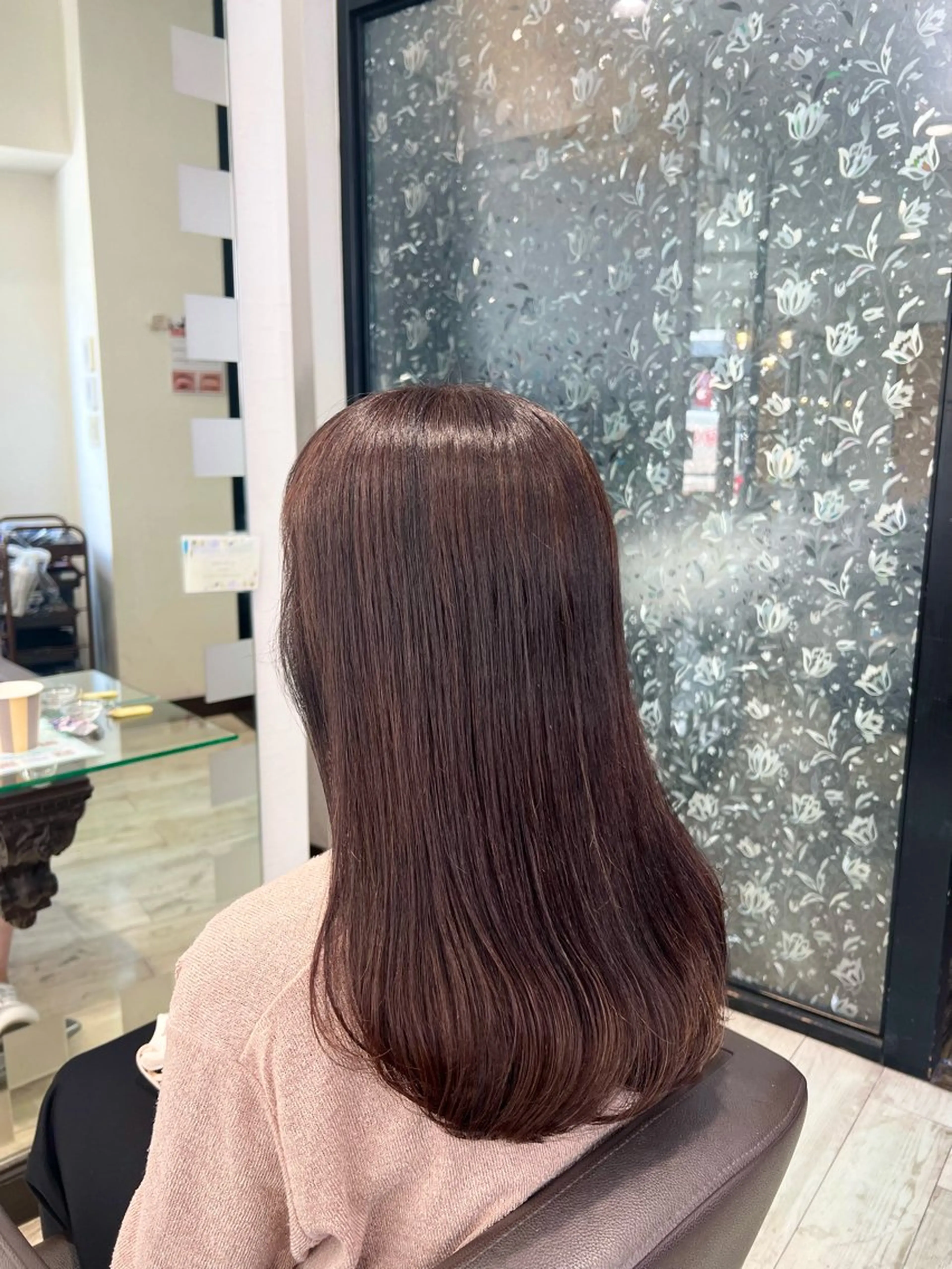 【毛先のひっかかりが気になる方へ】カット+ヘアカラー+ダメージ補強TRの写真