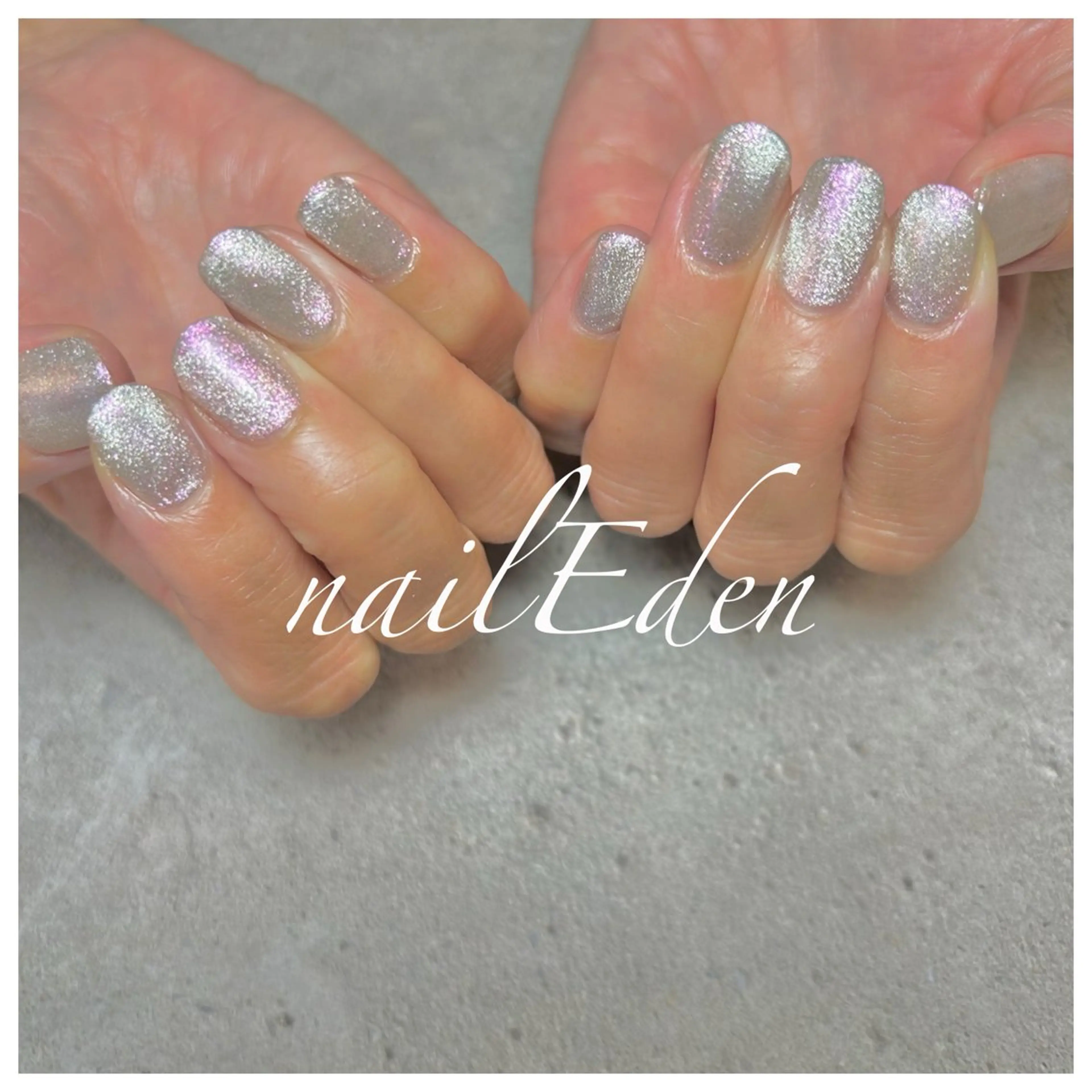 ネイル マグネットネイル Eden　private nail saron所属・Eden ♾️のネイルデザイン
