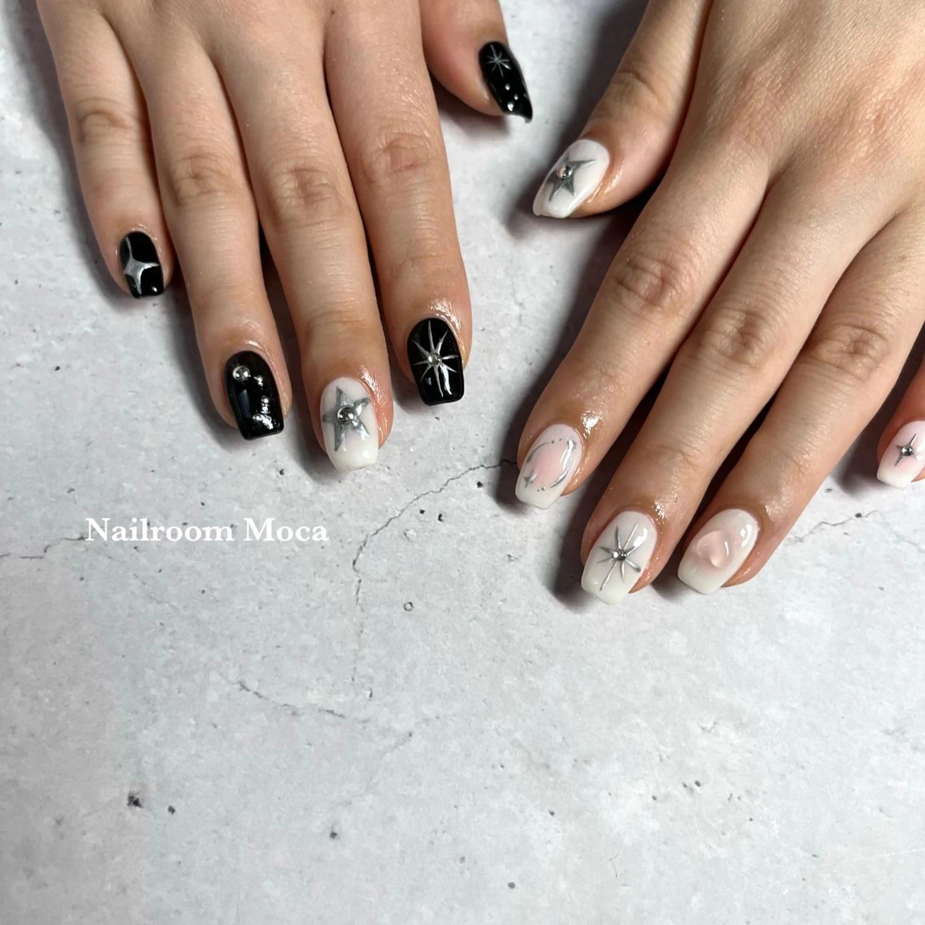 ネイル 韓国ネイル ハンドネイル Nailroom Mocaのネイルデザイン