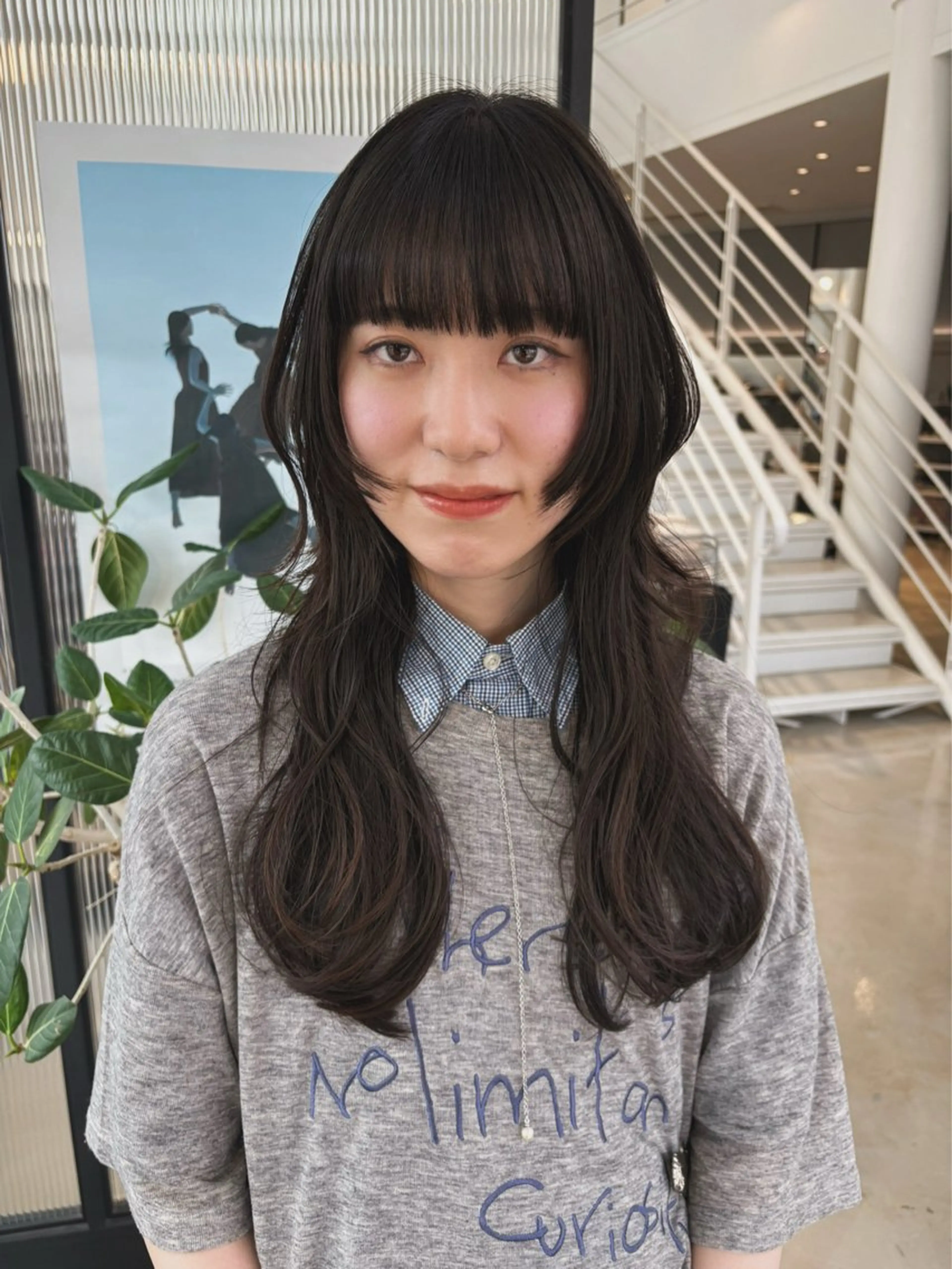 学生カットの写真