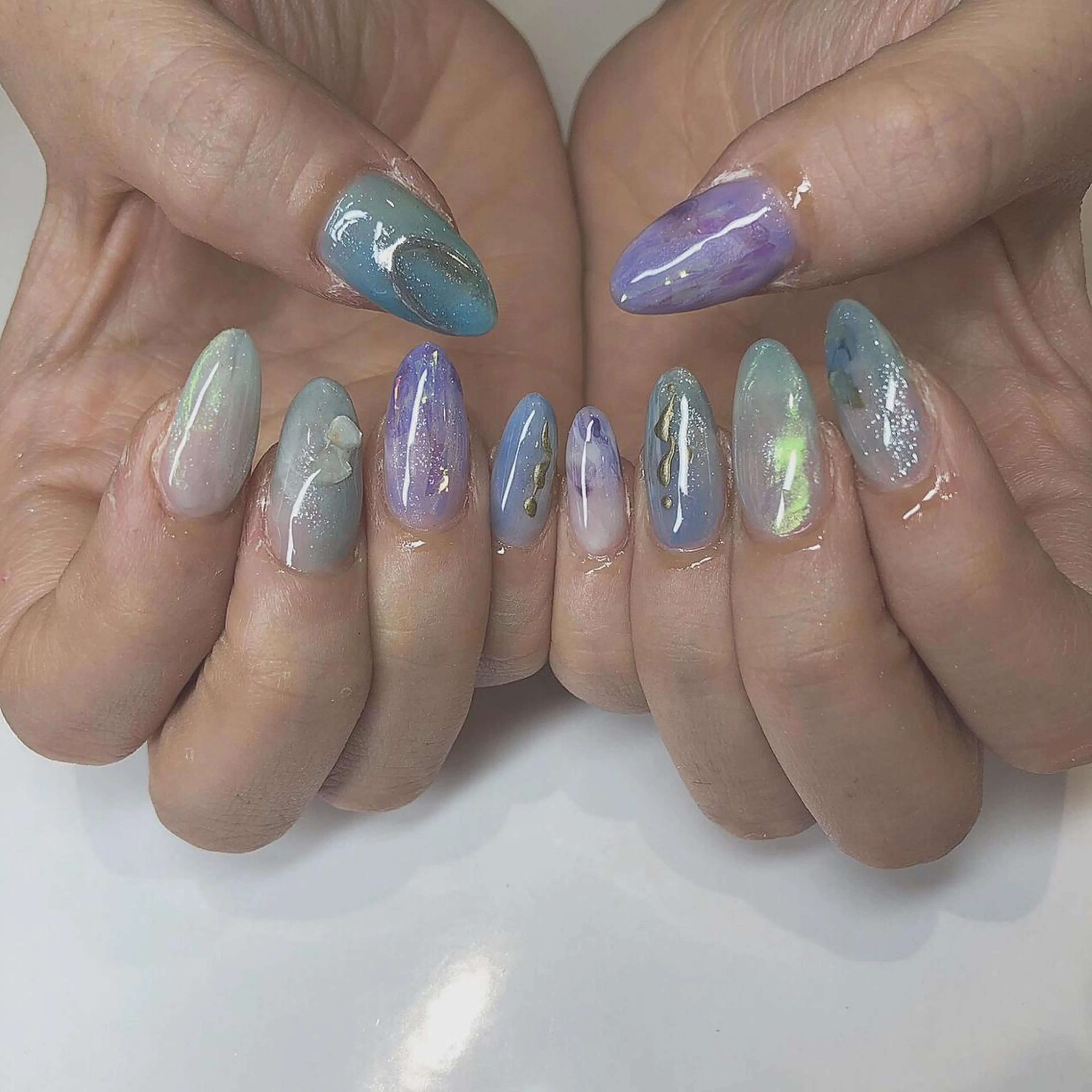 ネイル ハンドネイル 鶴田୨ৎmaison de NALIのネイルデザイン