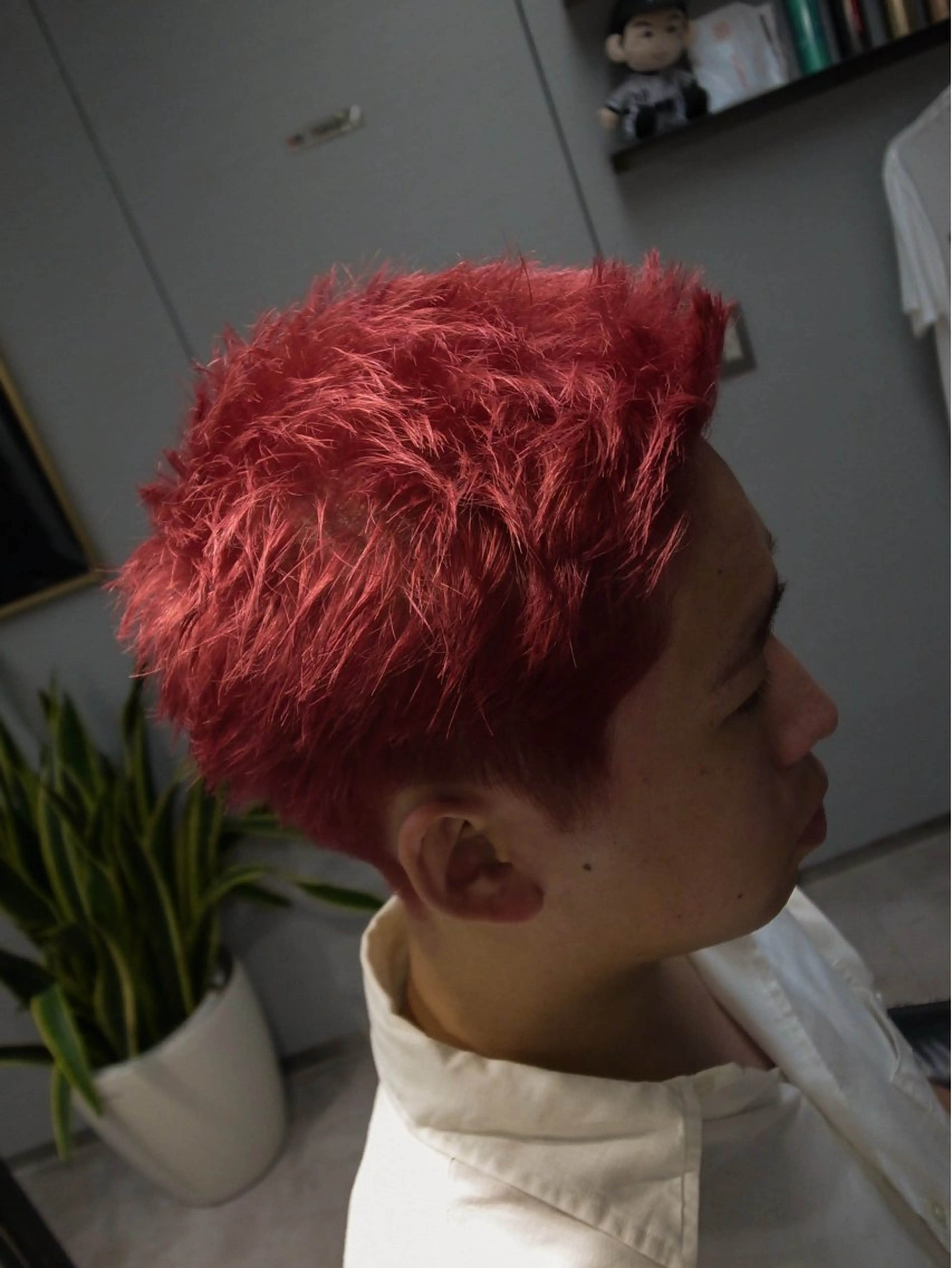ショート カラー メンズ カット ヘアカラー トリートメント INTRO SHIBUYA by Fi-Ne所属・💈メンズフェード 特化DAIYA💈のヘアスタイル