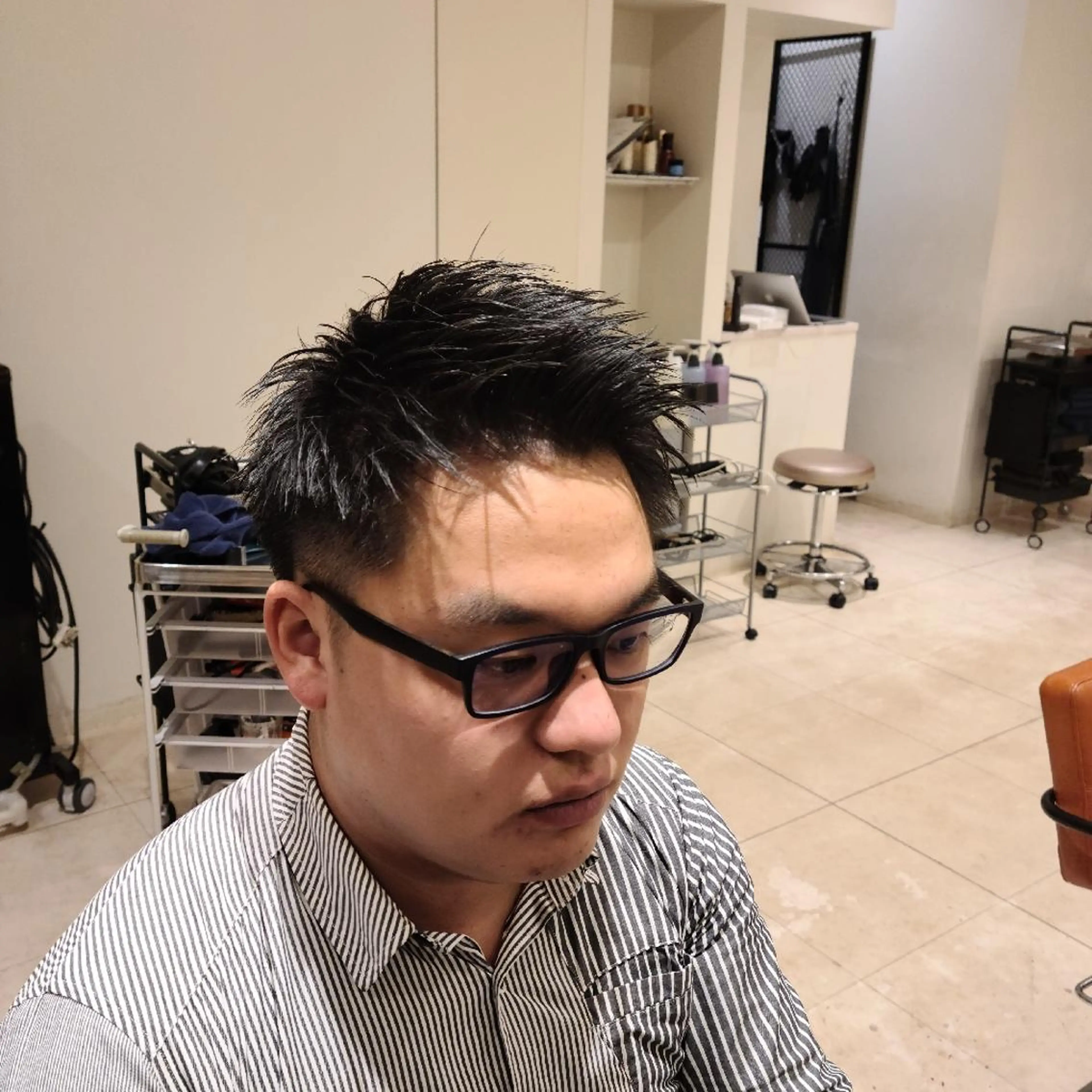 ショート メンズ カット トリートメント MerryLand 日吉所属・中井 啓悟のヘアスタイル