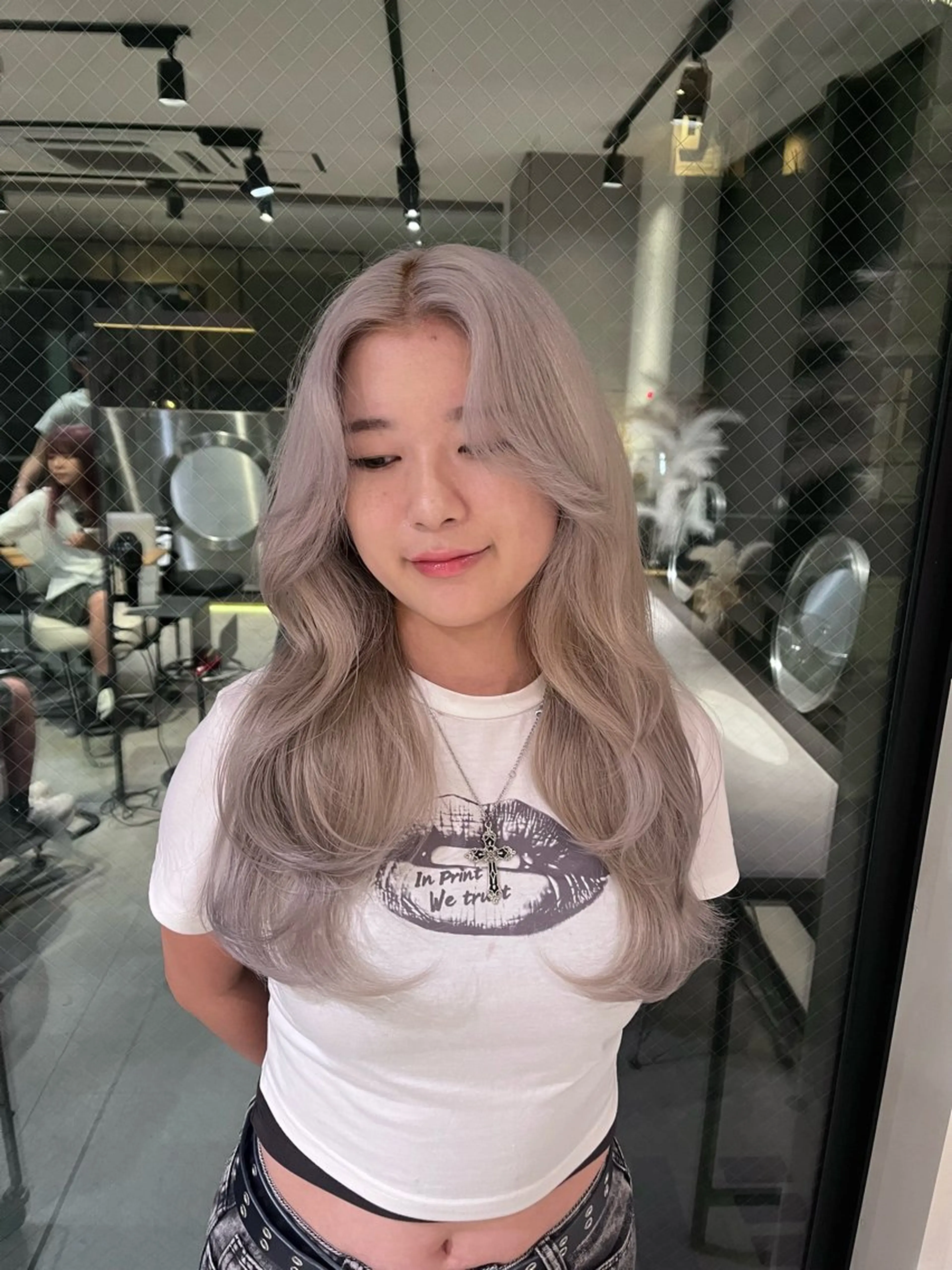 ロング カラー ヘアカラー Qin所属・ハイトーン特化 🌟  ミキのヘアスタイル
