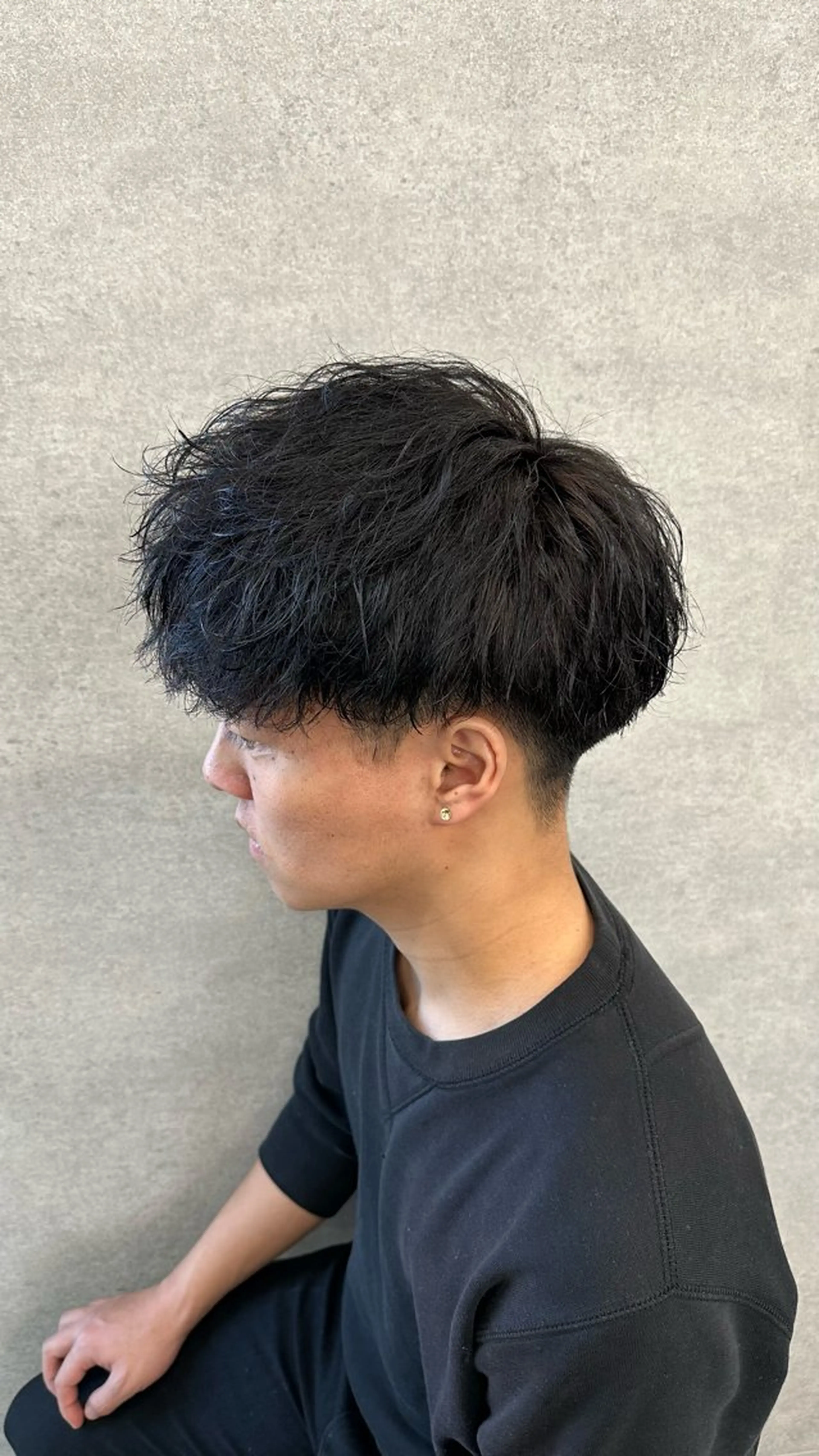 メンズ カット トリートメント ヘッドスパ ヘアセット メンズパーマ と言えばkaedeのヘアスタイル