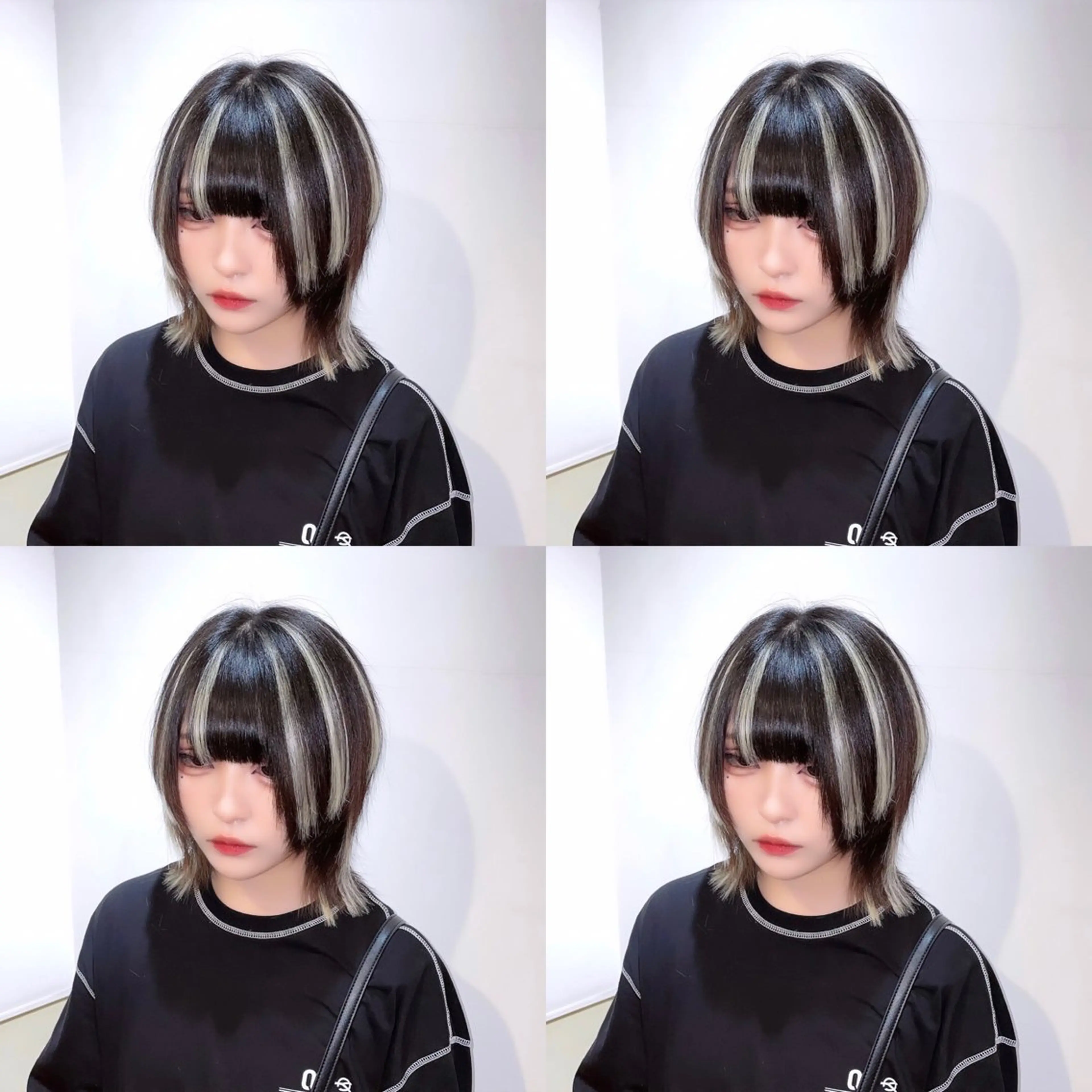 1枚目写真左上の2番80本と 2枚目右上のグレーアッシュ20本シールエクステ SECONDシールエクステ】デザイン用30㎝ 10sheets（20本分）22色