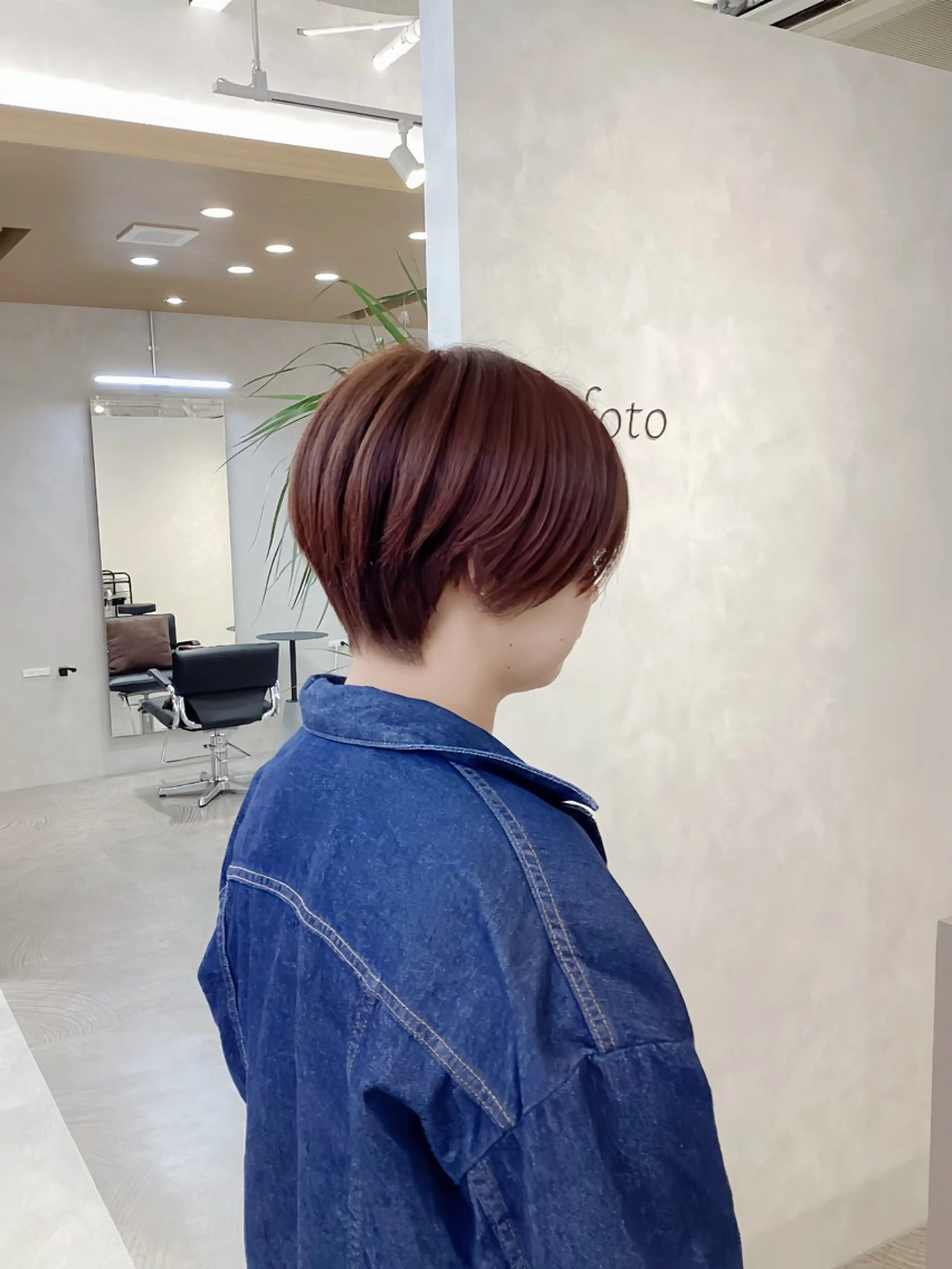 ショート カラー 透明感カラー ショートヘア カット ヘアカラー トリートメント haruna🪽シ ョート/透明感カラーのヘアスタイル