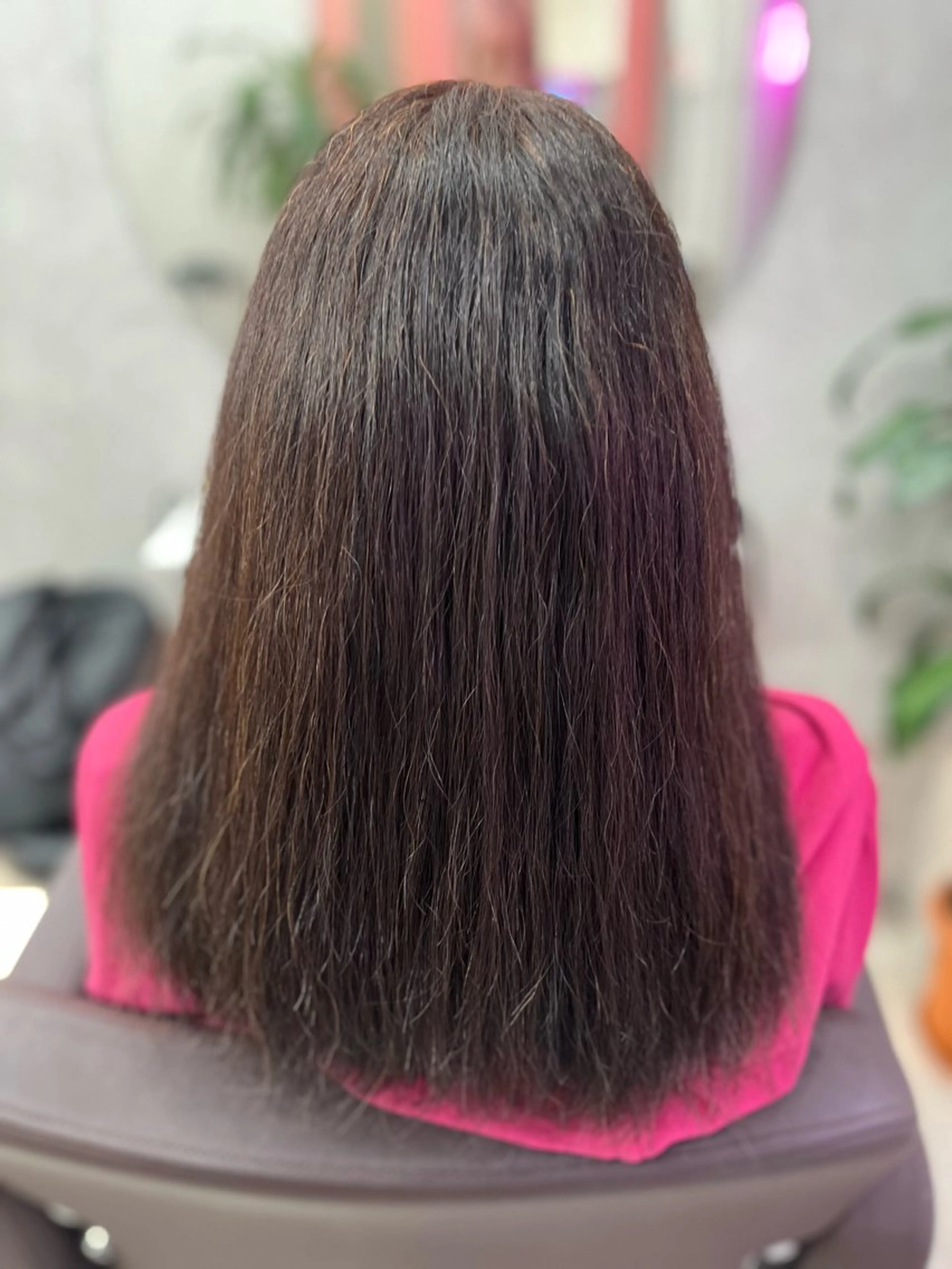 ミディアム カラー ヘアカラー トリートメント ヘッドスパ 💖 ぴんくぼぶの人 💖西田ゆうなのヘアスタイル