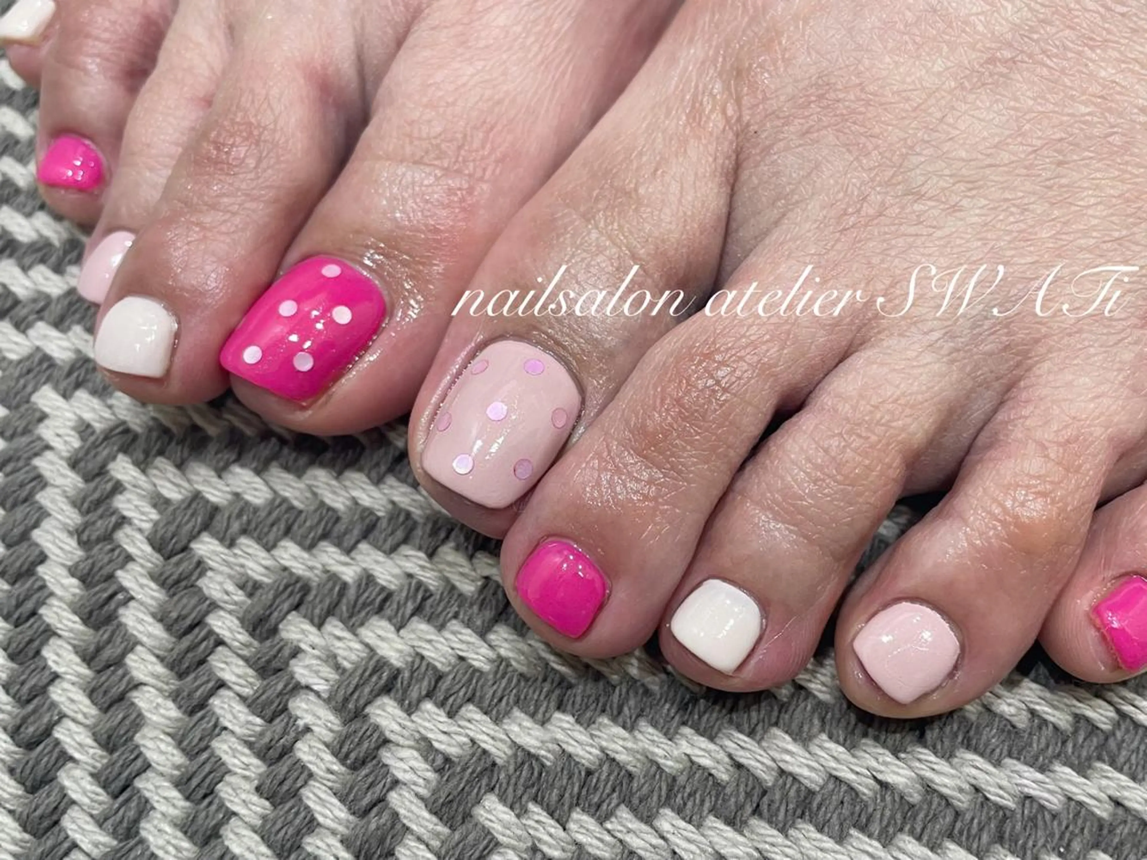 ネイル ヘアーサロン大野所属・nailsalon SWATiのネイルデザイン