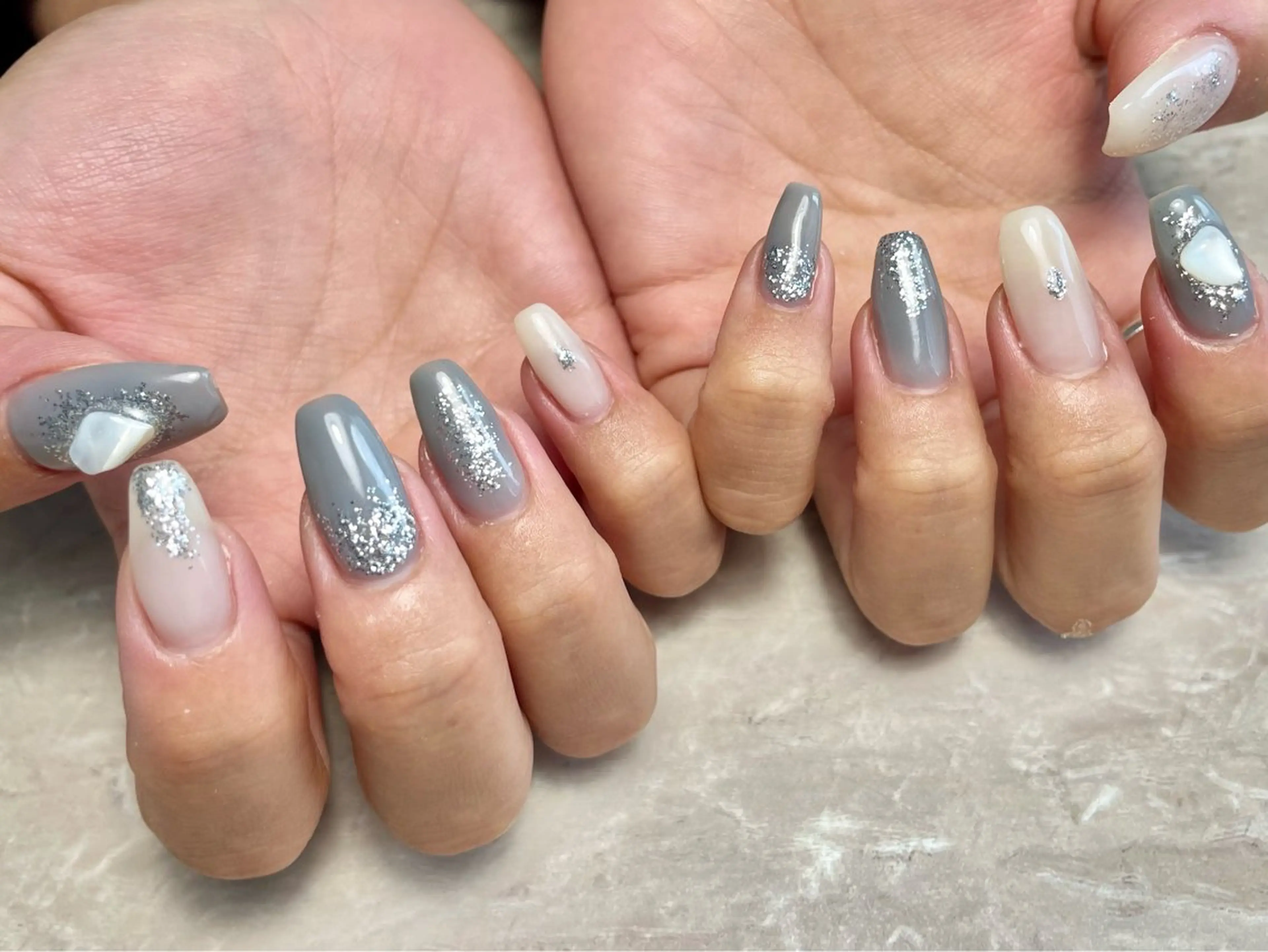 ネイル ニュアンスネイル nail salon imno【イムノ】のネイルデザイン