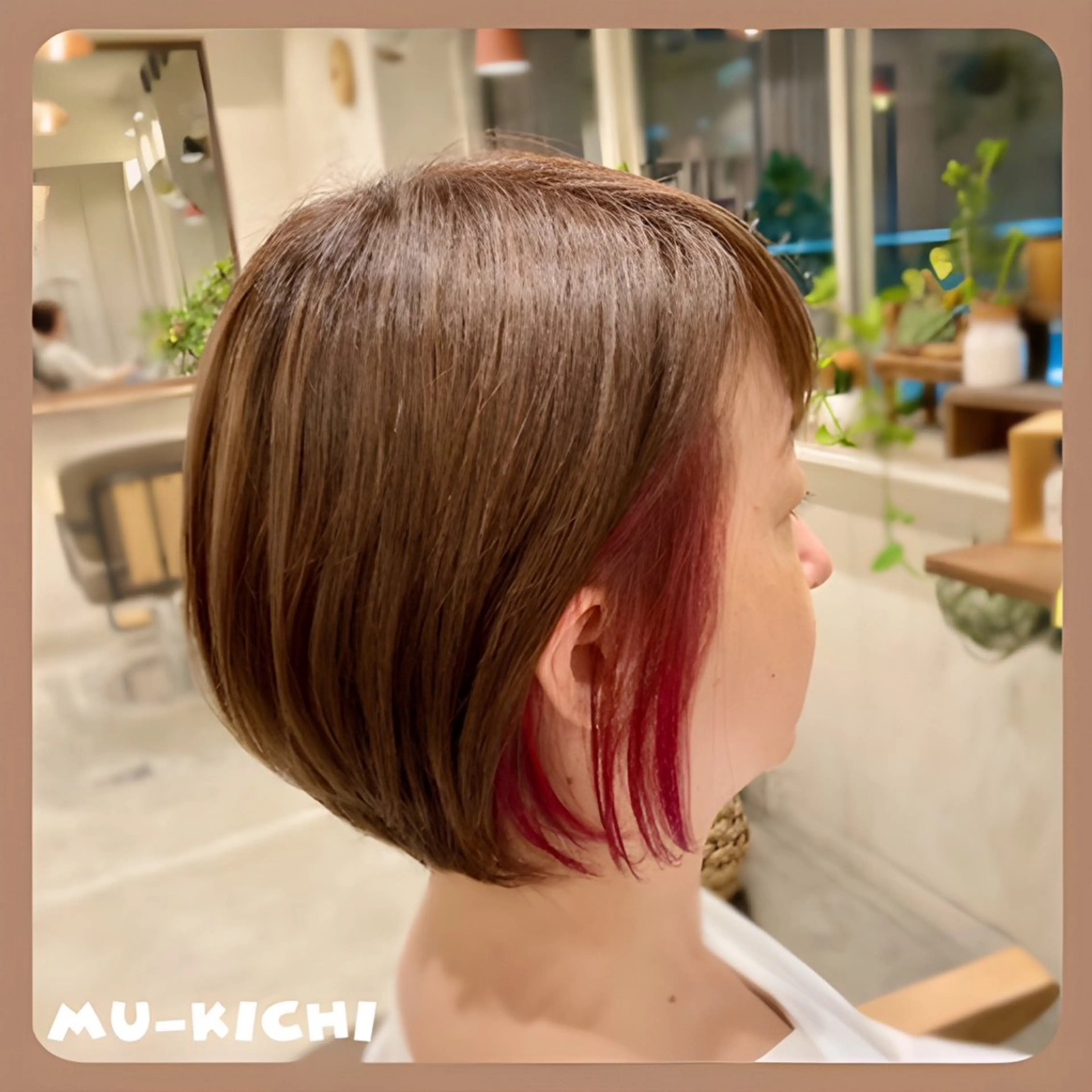 ミディアム mu-kicii 三鷹店所属・撮影モデル募集中☆ オグリヤスエのヘアスタイル