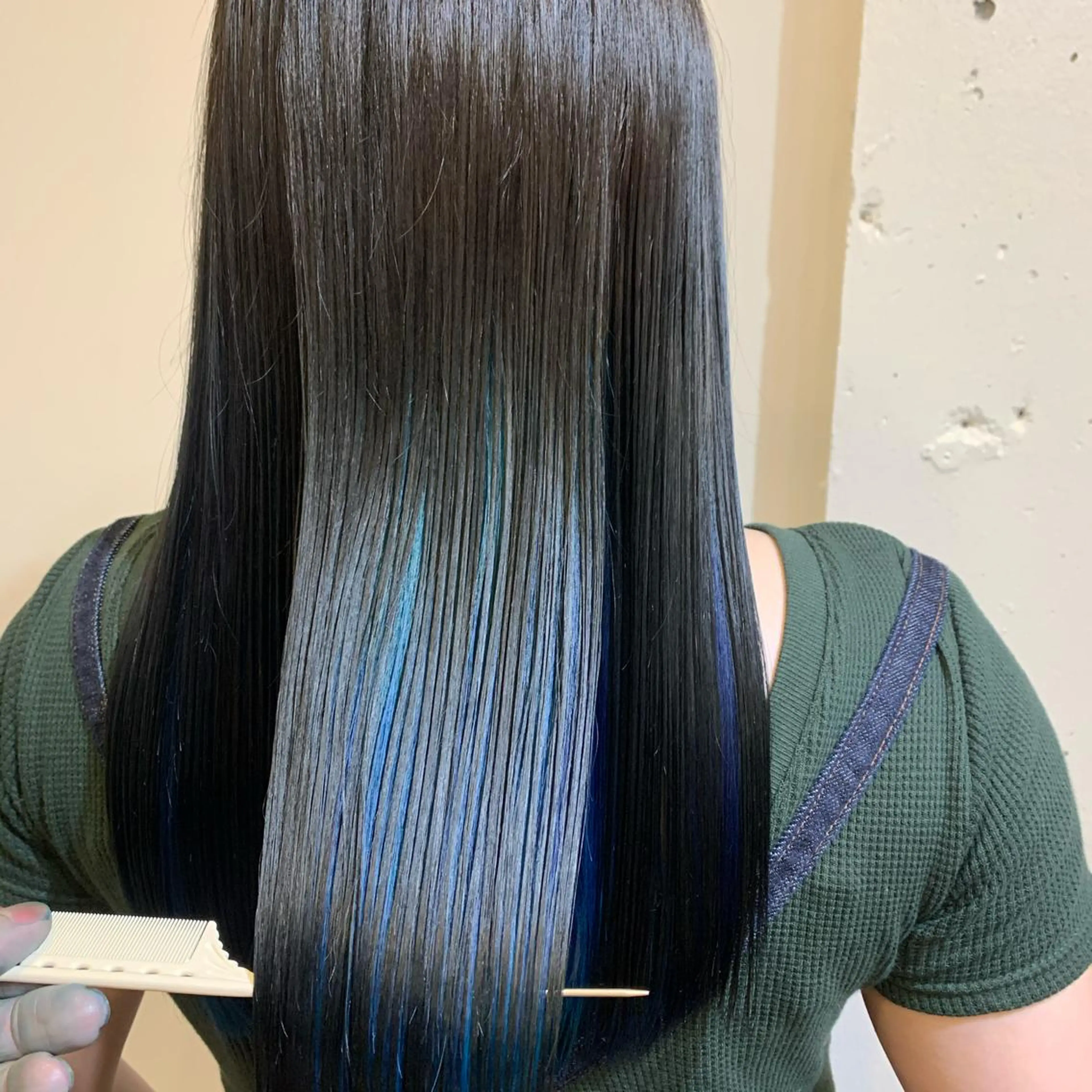 セミロング カラー セミロングパーマ ブリーチ トリートメント 個室サロン　Fbeauty×Spica所属・トップ スタイリストのヘアスタイル