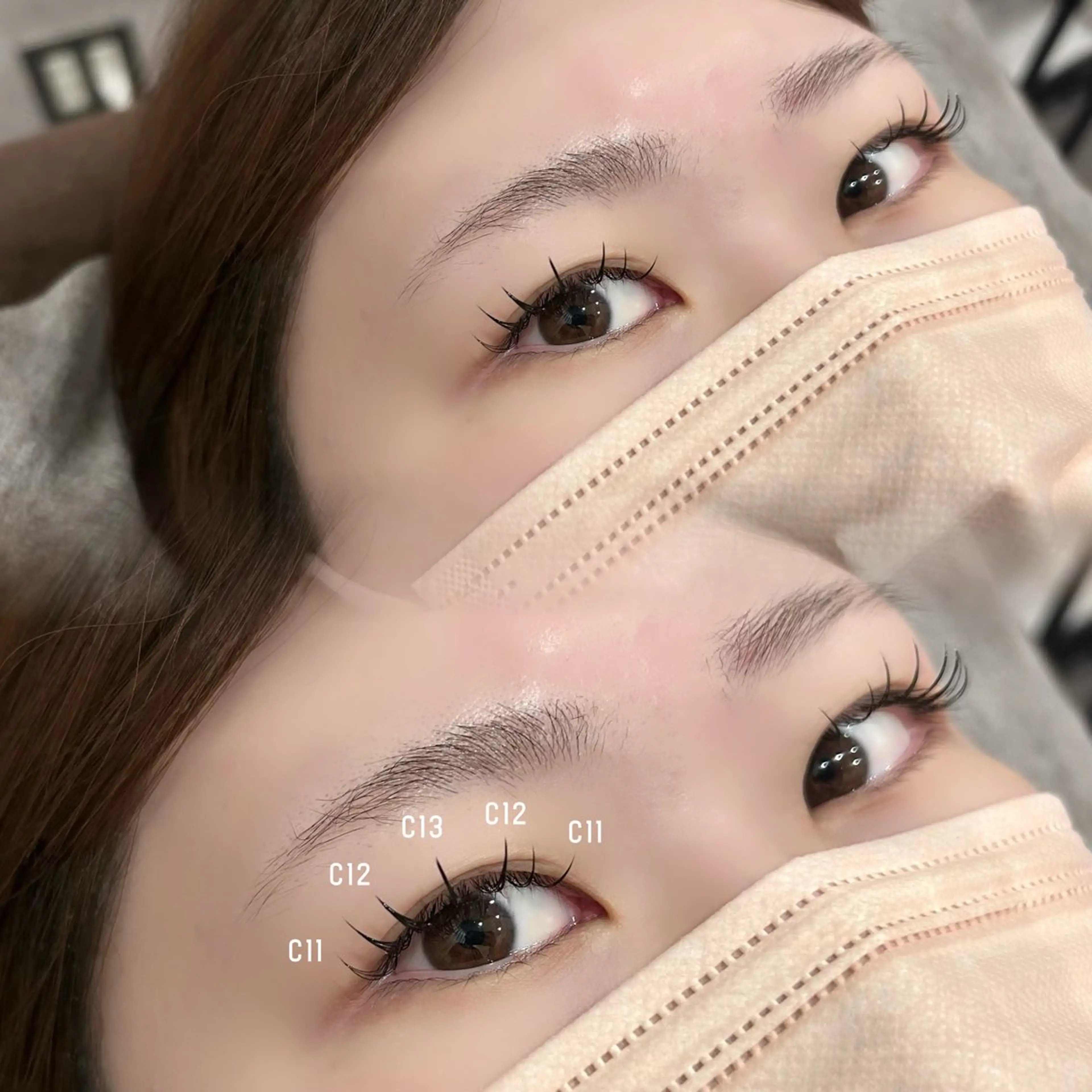 マツエク・マツパ フラットラッシュ eyestyle JURIAのマツエク・マツパデザイン