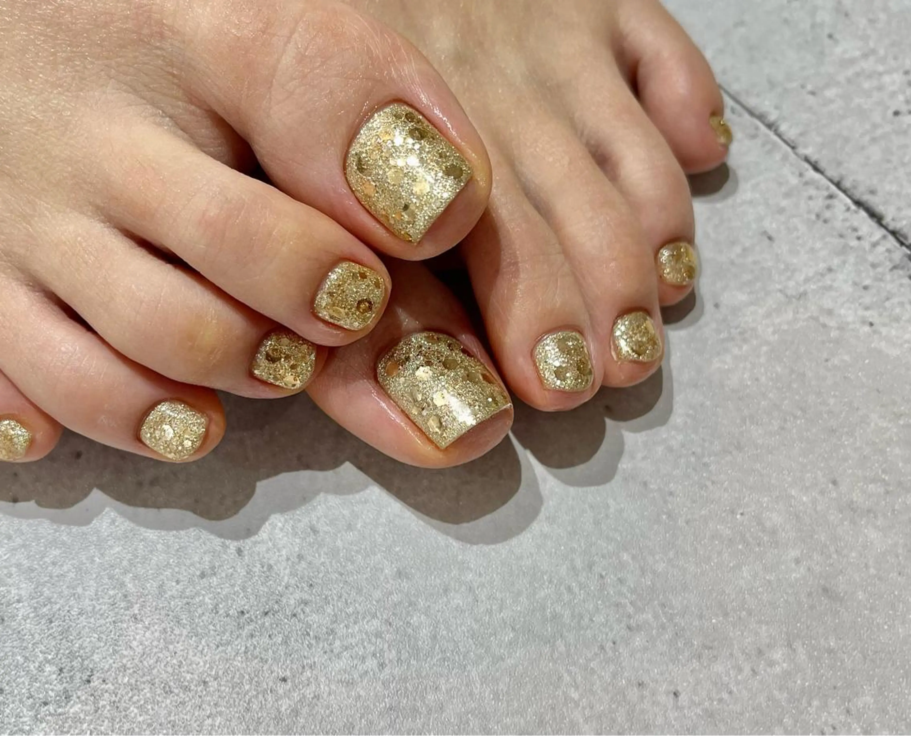 ネイル ホログラムネイル Glück...所属・kohashi miwaのネイルデザイン