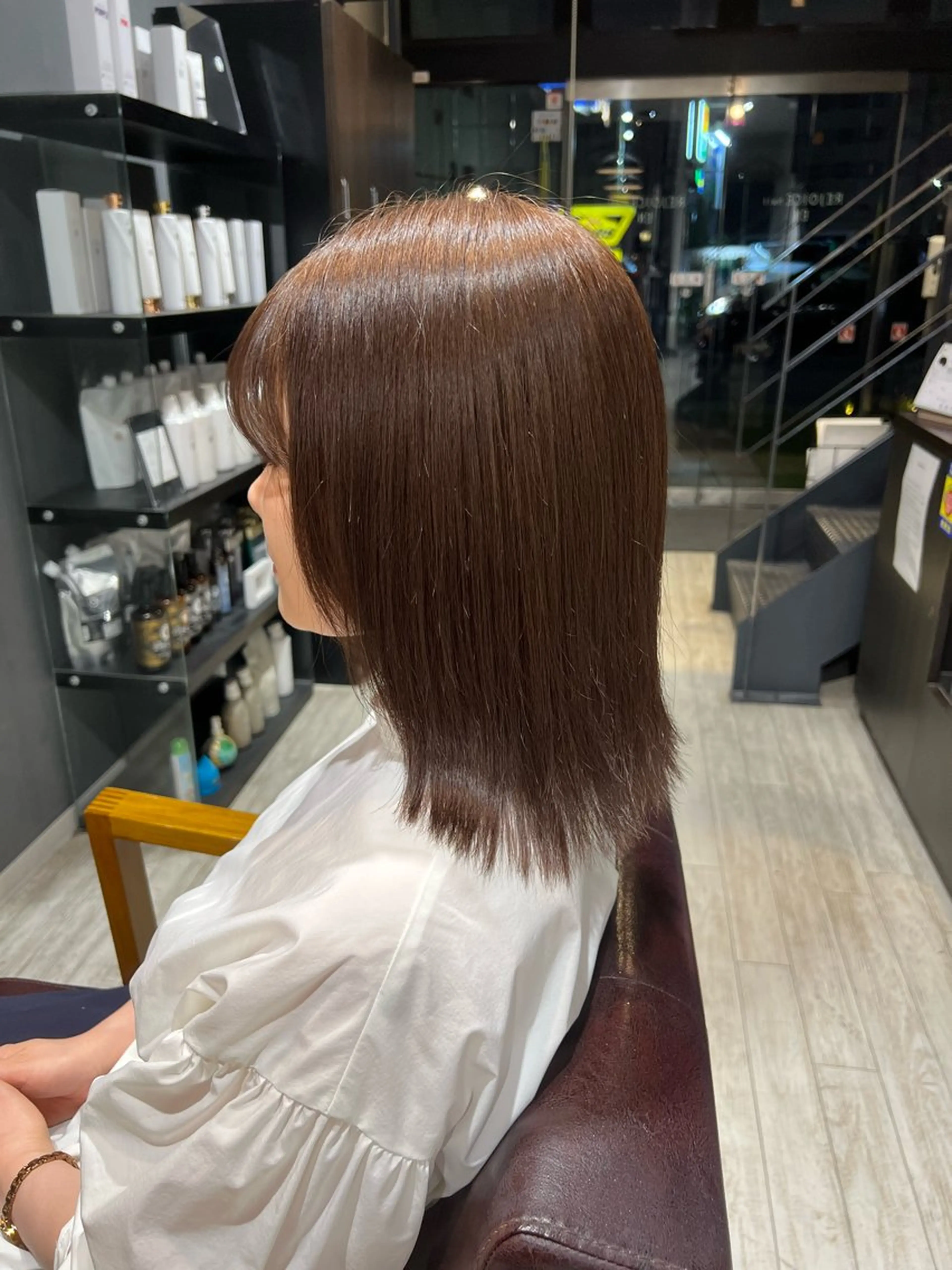 カラー ヘアカラー トリートメント ayumi hondaのヘアスタイル