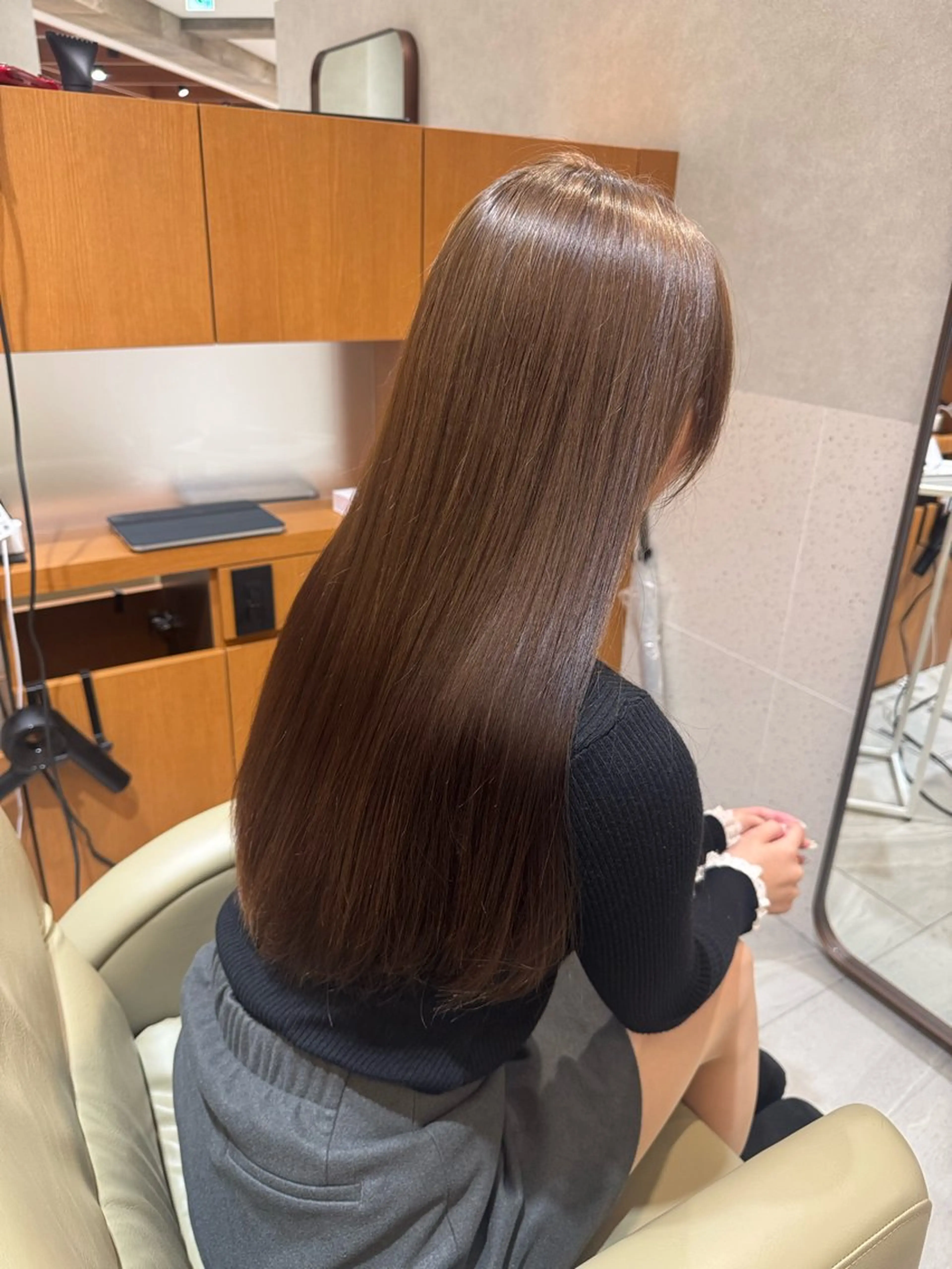 【ダメージ最小限】ブリーチ無しダブルカラー＋Oggiottoケアの写真