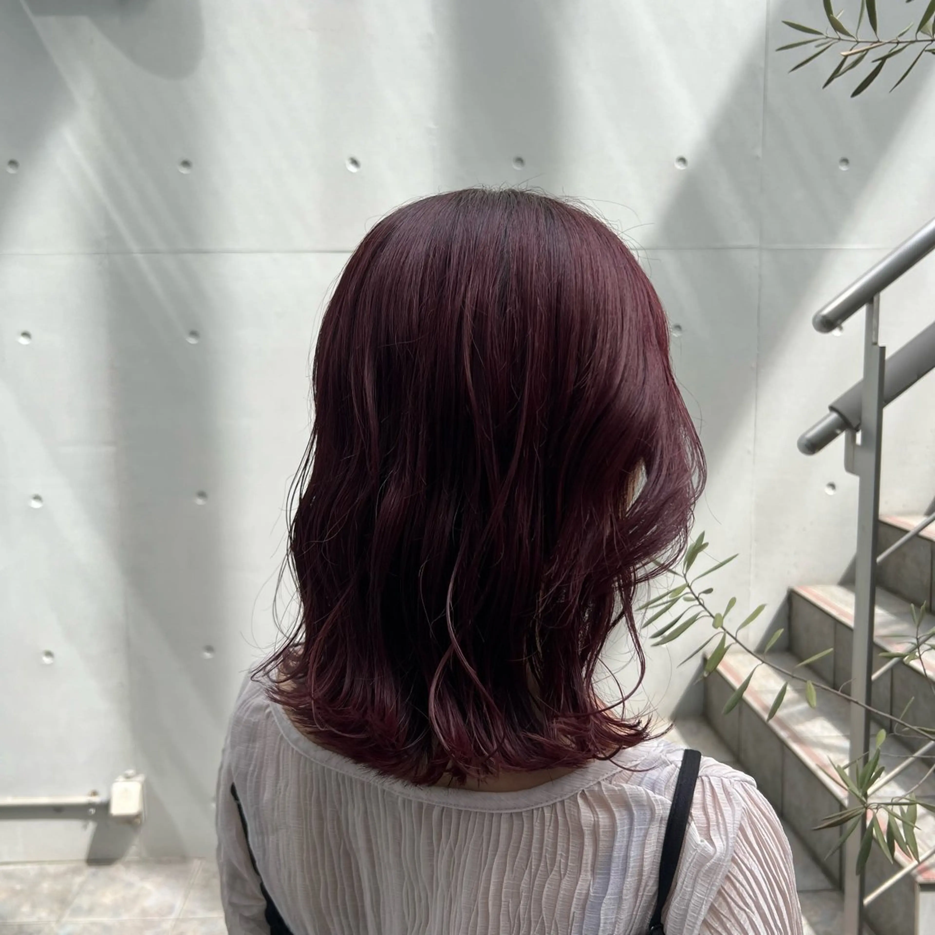 ミディアム ピンクラベンダー ショート/ メンズ 🌿‬narumiのヘアスタイル