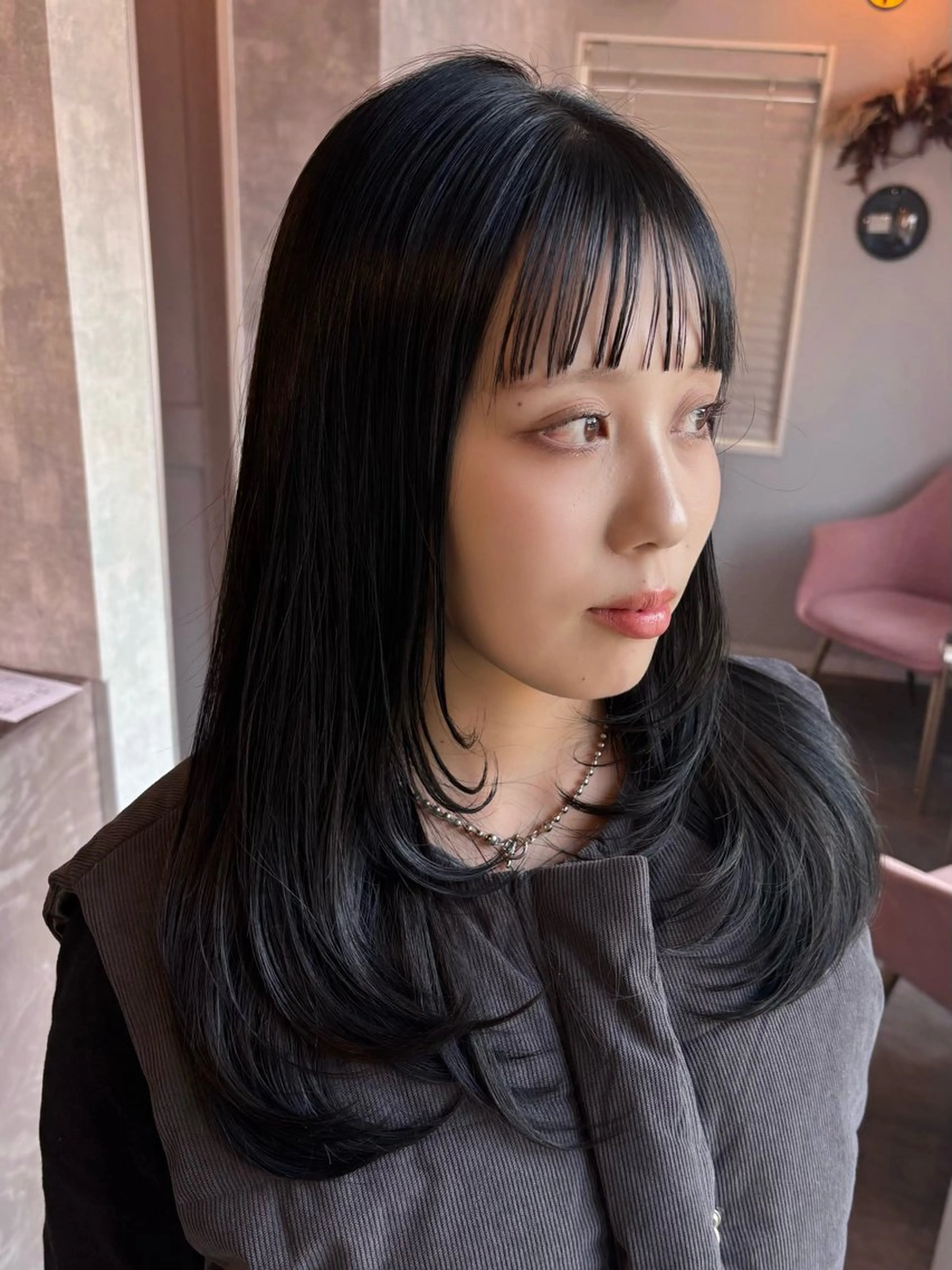 セミロング カラー Matsubara asuka  ☪︎のヘアスタイル