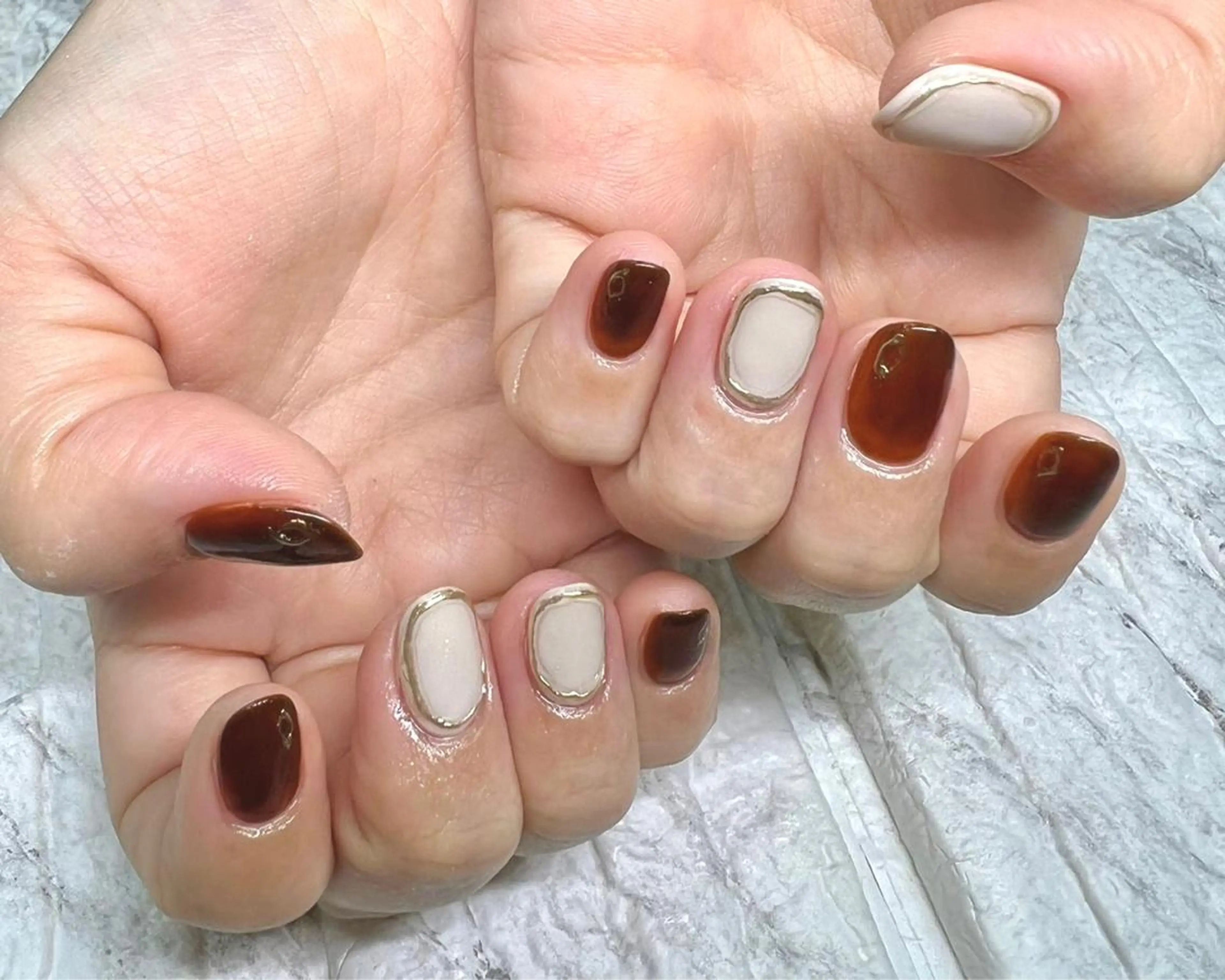 ネイル ハンドネイル Alohi nail salonのネイルデザイン