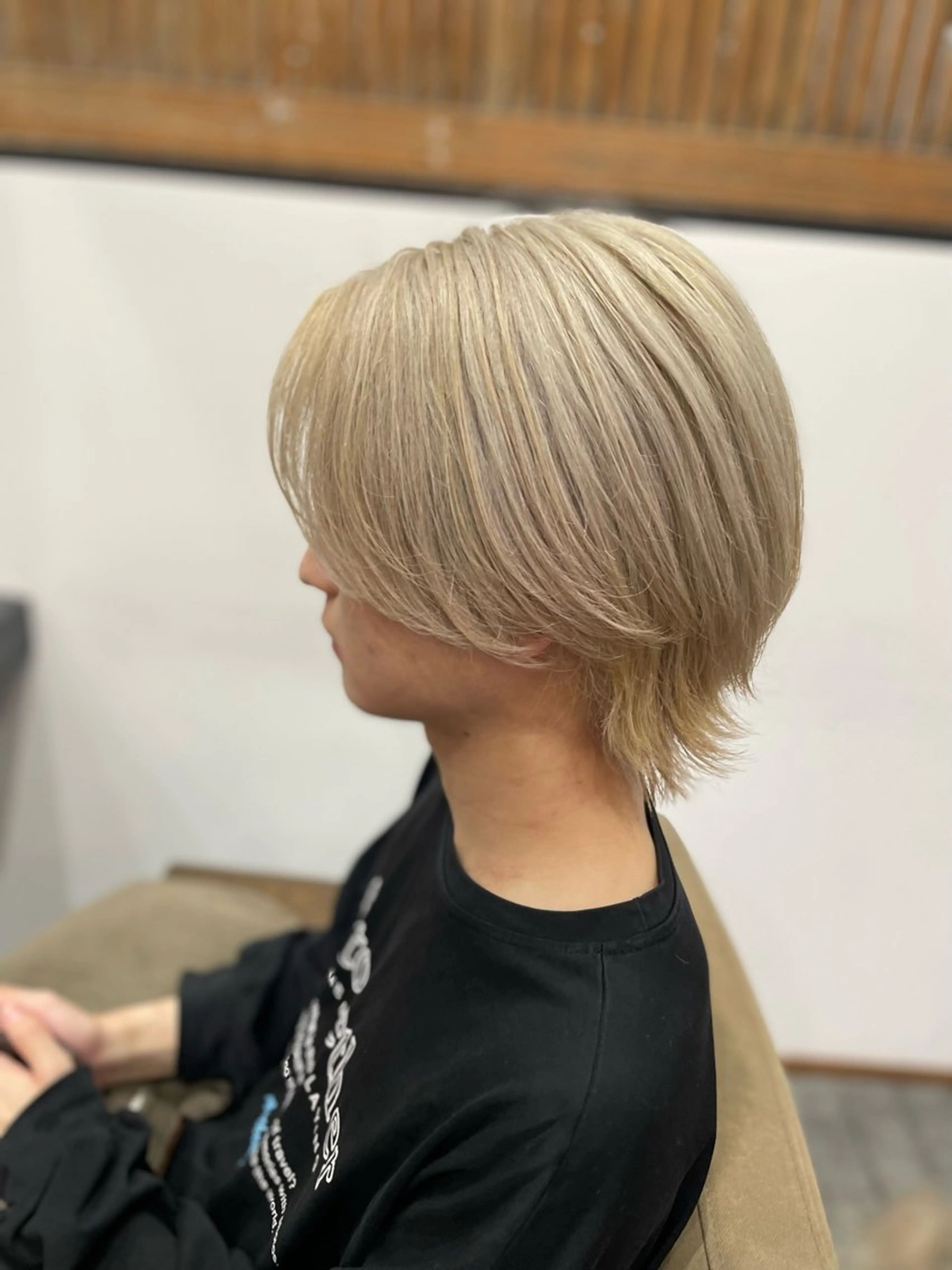 ショート メンズ メンズウルフカット ウルフカット ende. ハルタのヘアスタイル