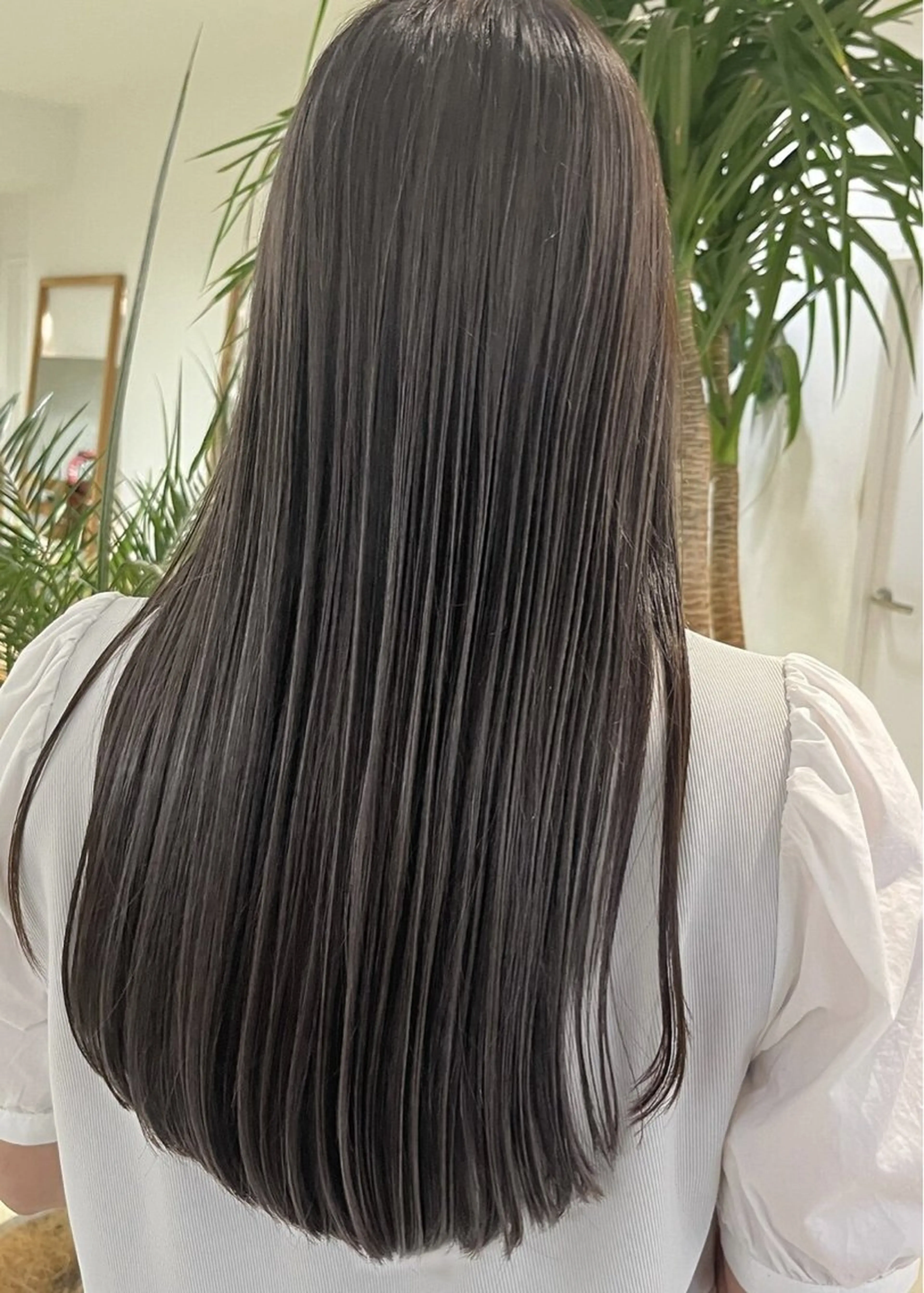 ロング 髪質改善 hoNua. 栄/透明感カラーのヘアスタイル
