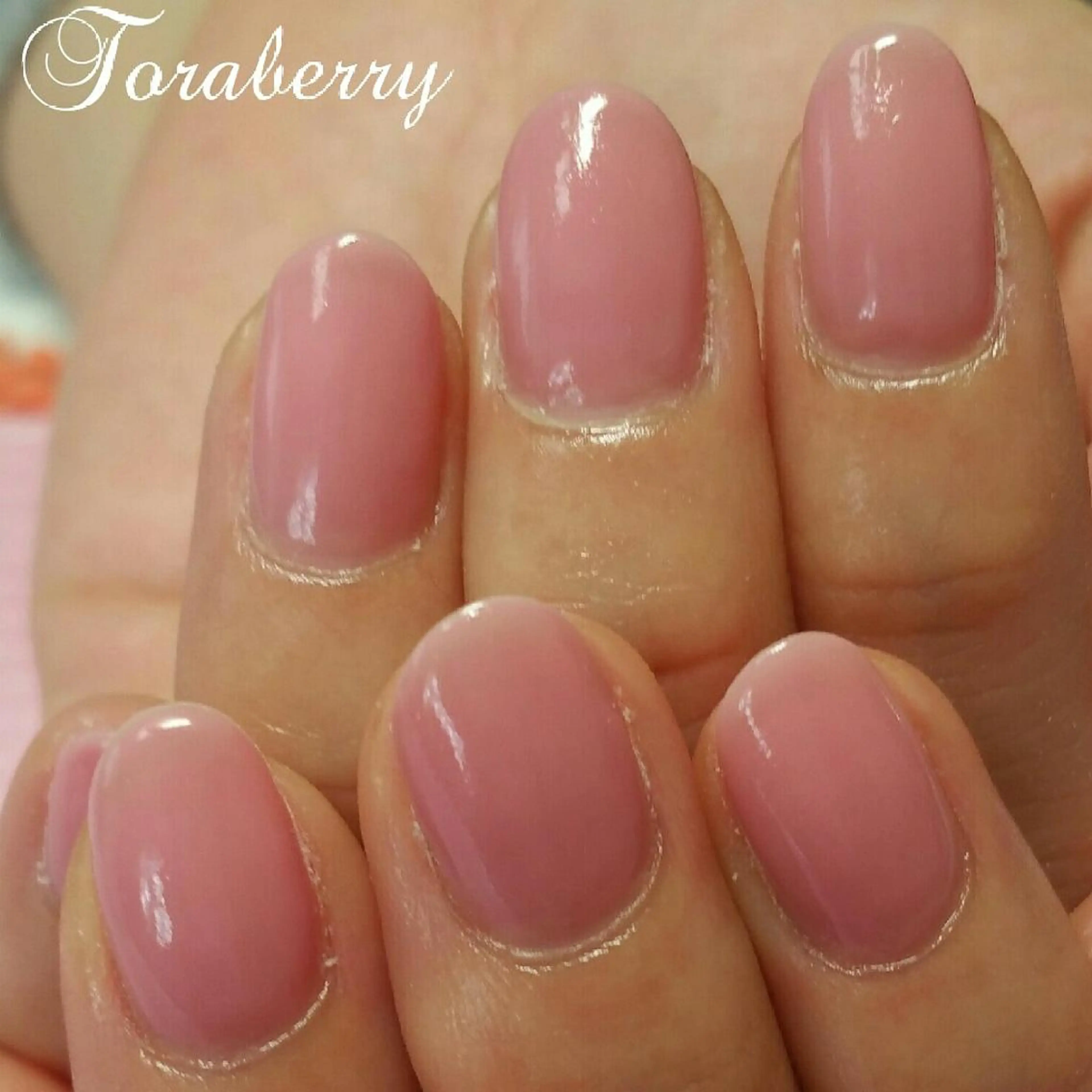 ネイル ワンカラーネイル ネイリスト なつみのネイルデザイン