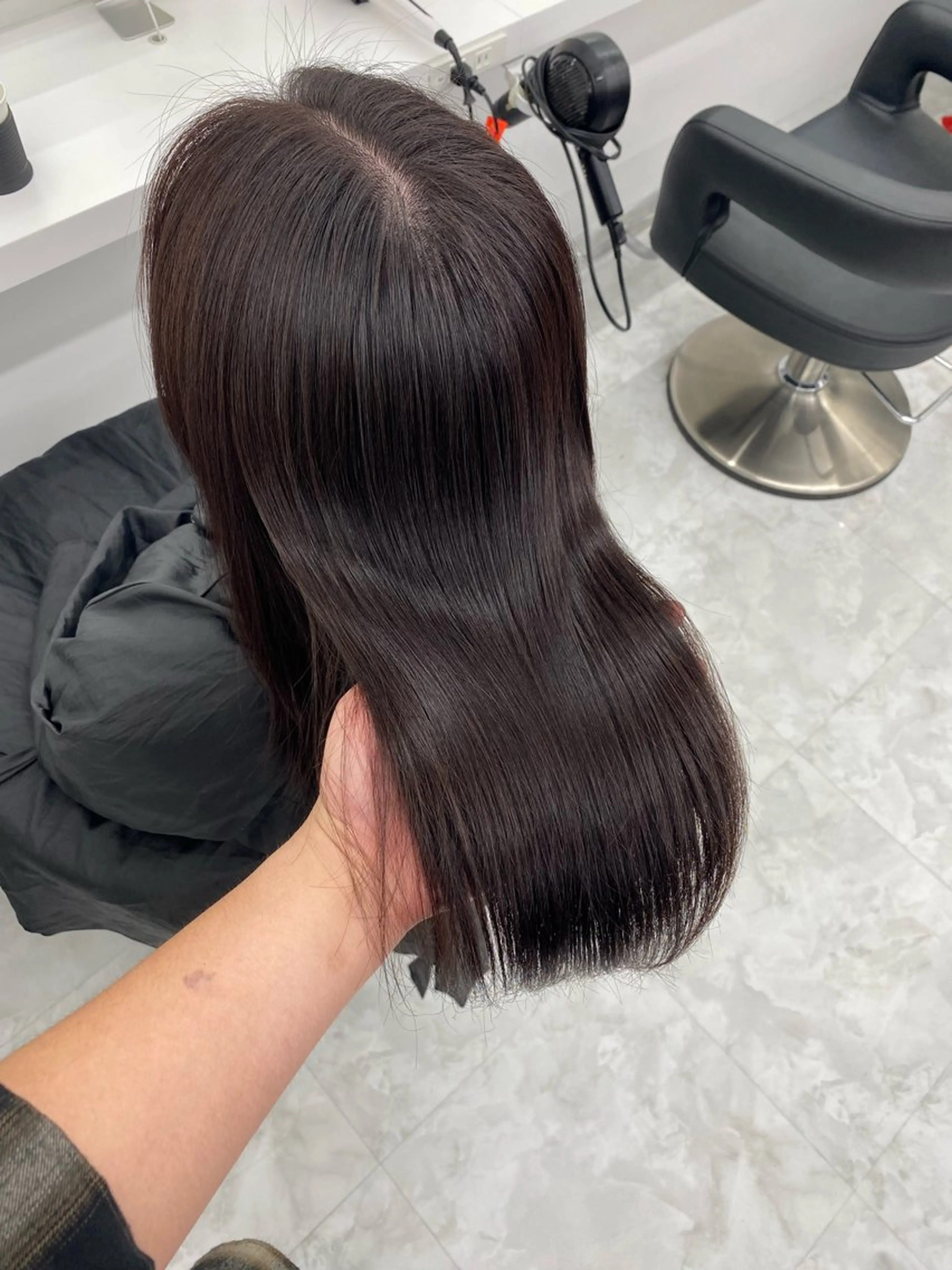 ロング カラー カット パーマ トリートメント 🔷似合わせメンズ カットKUMA🔷のヘアスタイル